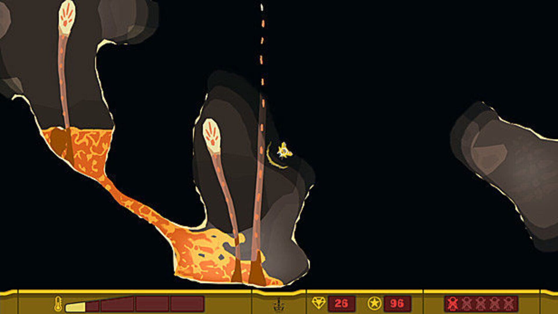 Screenshot for PixelJunk Shooter 2