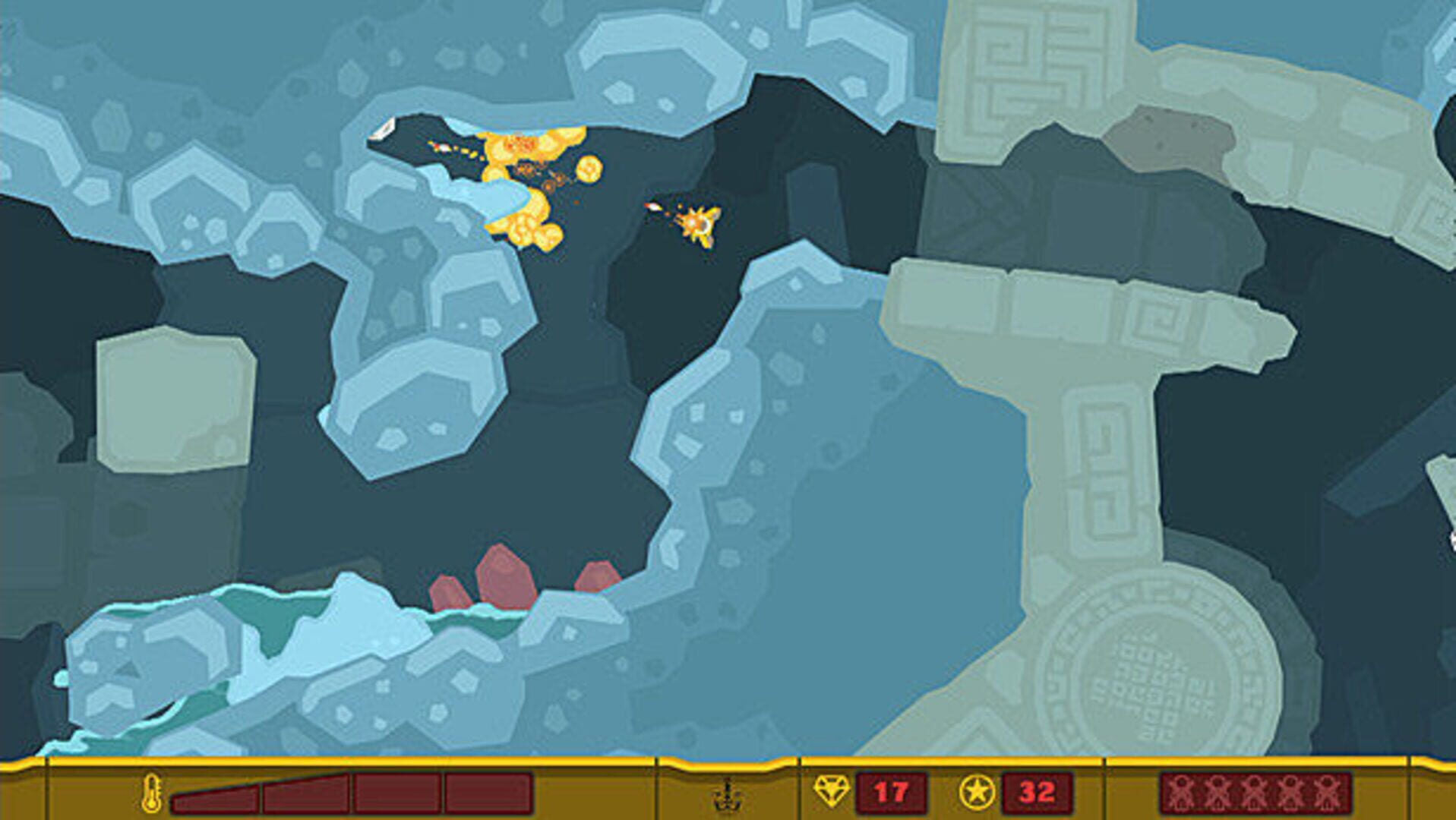Screenshot for PixelJunk Shooter 2