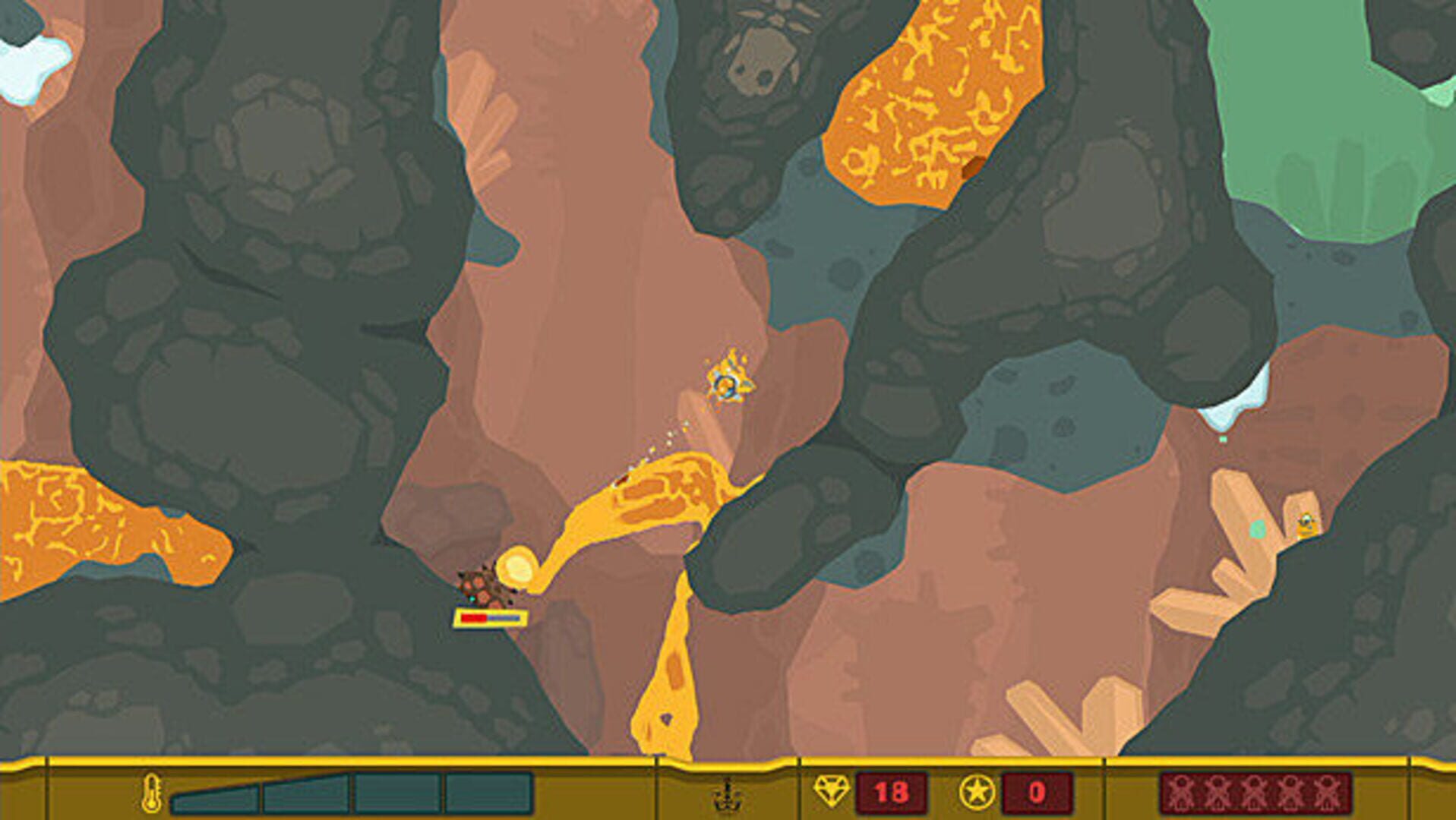 Screenshot for PixelJunk Shooter 2