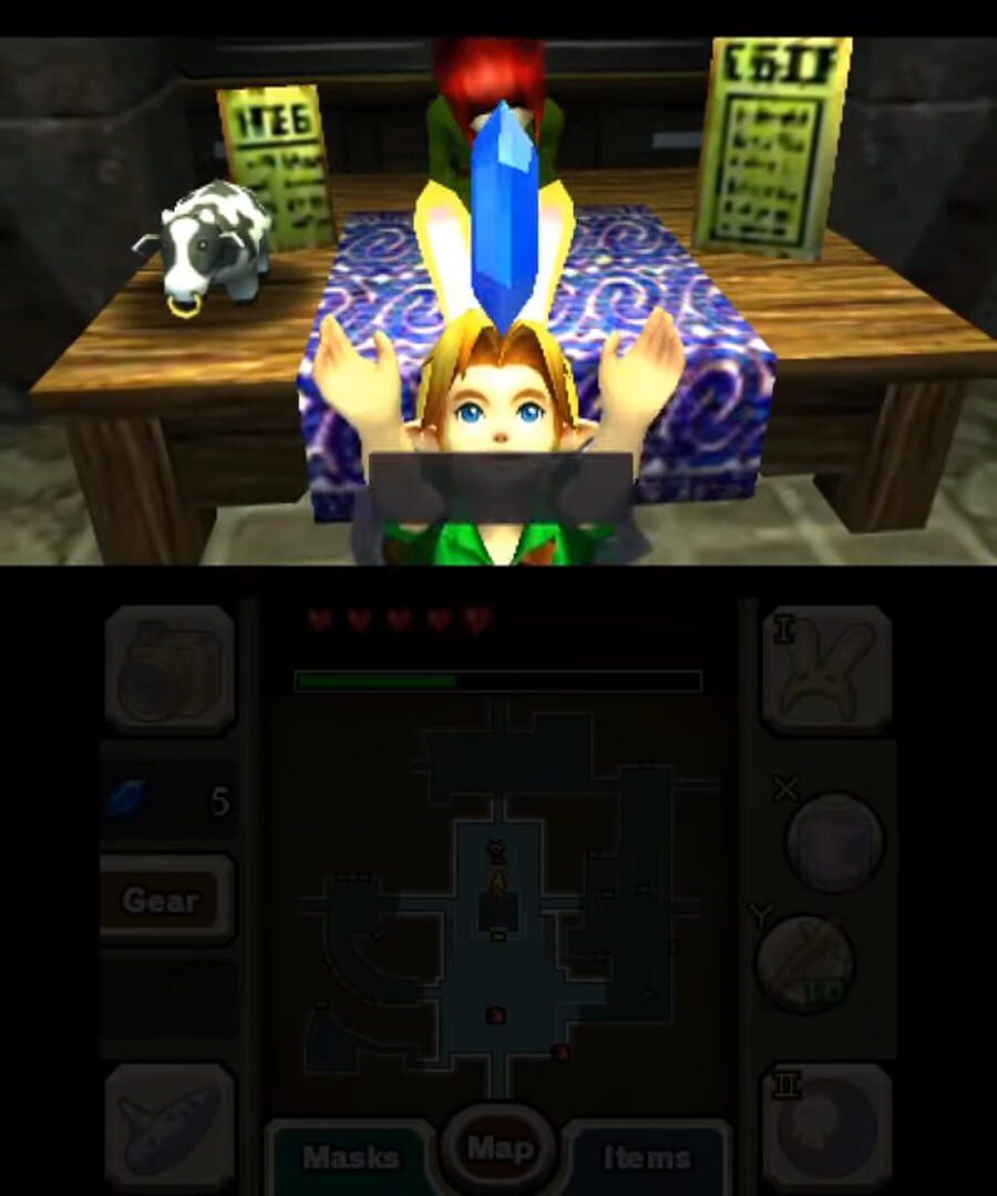Screenshot for The Legend of Zelda: Majora's Mask 3D