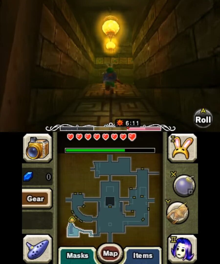 Screenshot for The Legend of Zelda: Majora's Mask 3D