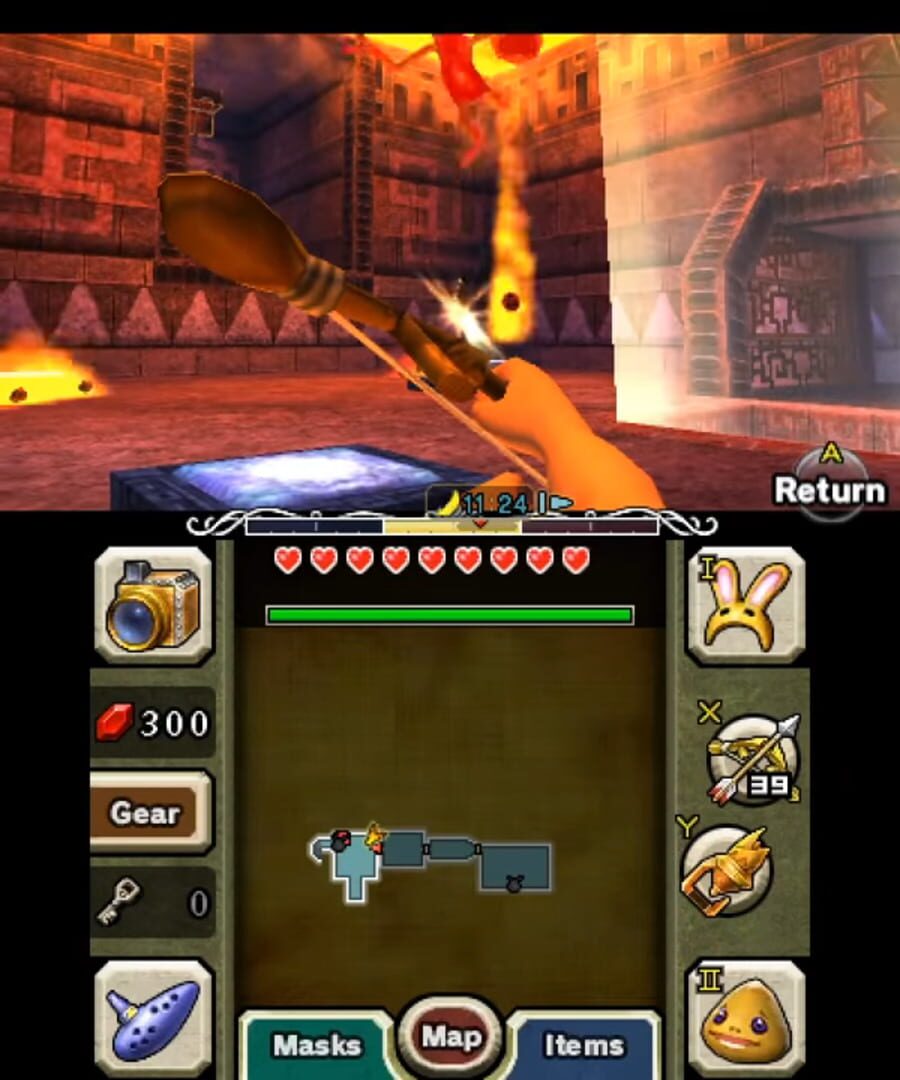 Screenshot for The Legend of Zelda: Majora's Mask 3D