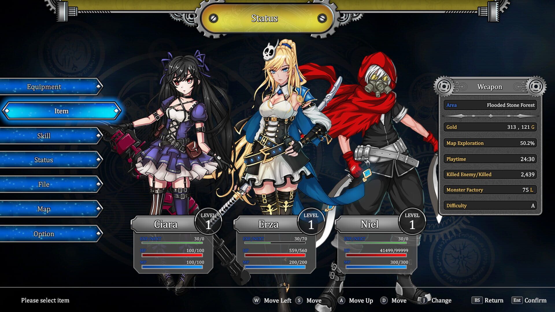 Screenshot for Frontier Hunter: Erza's Wheel of Fortune