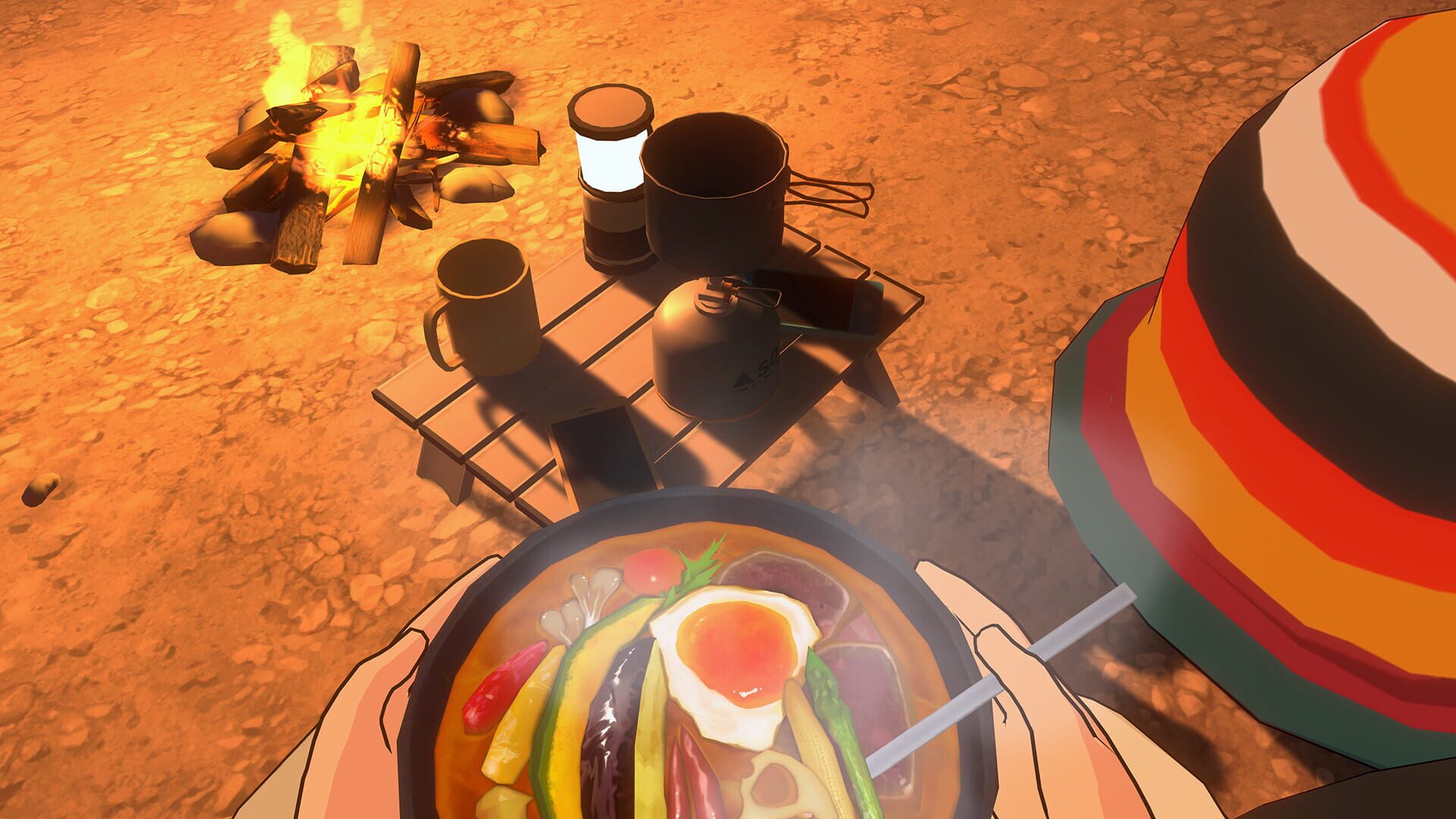 Screenshot for Laid-Back Camp: Virtual - Lake Motosu