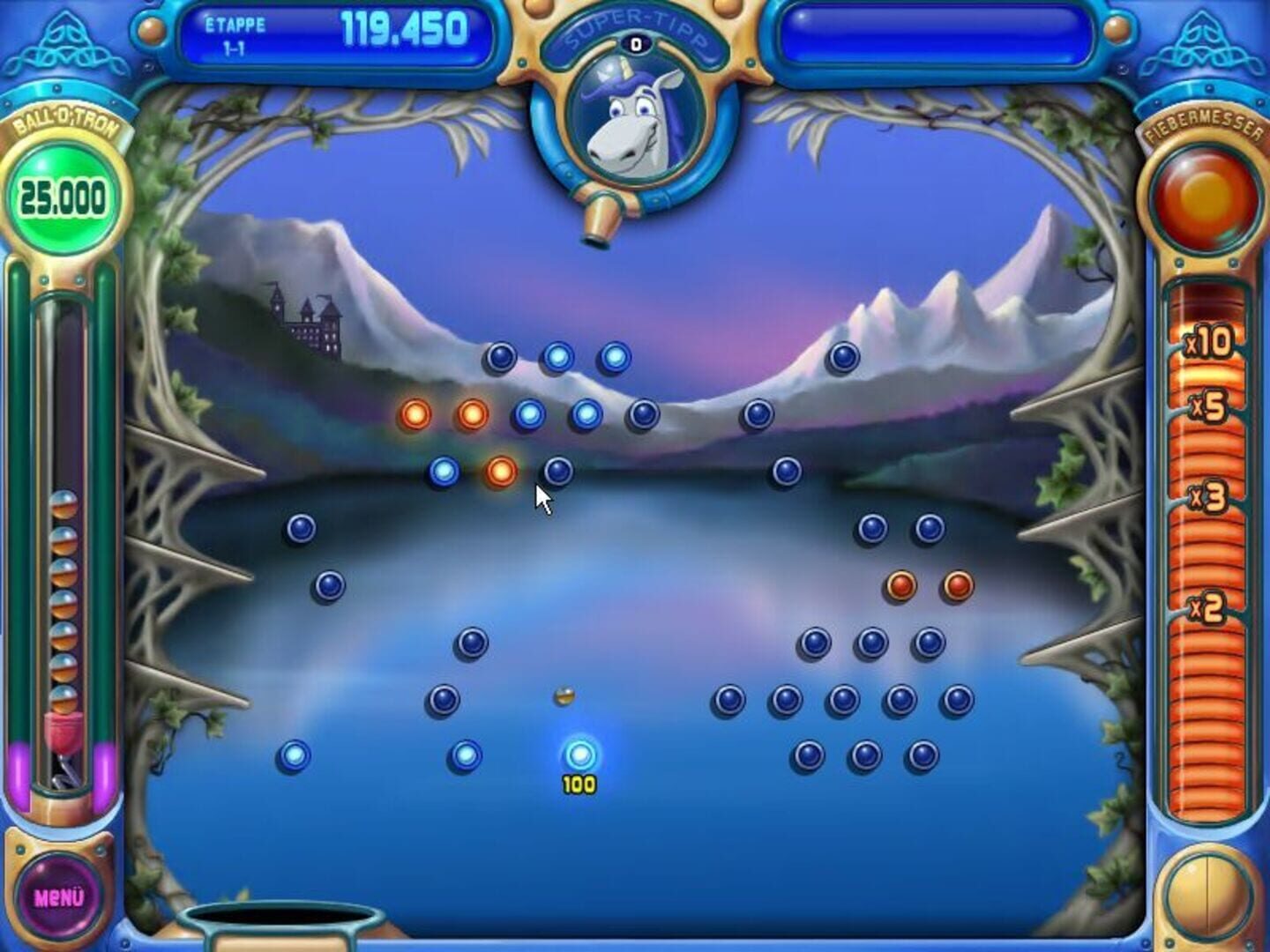 Screenshot for Peggle