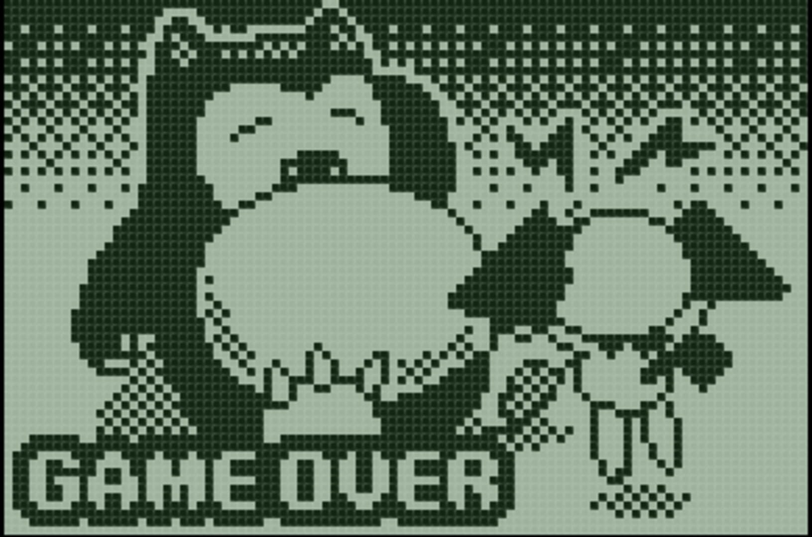 Screenshot for Pokémon Mini: Snorlax's Lunch Time