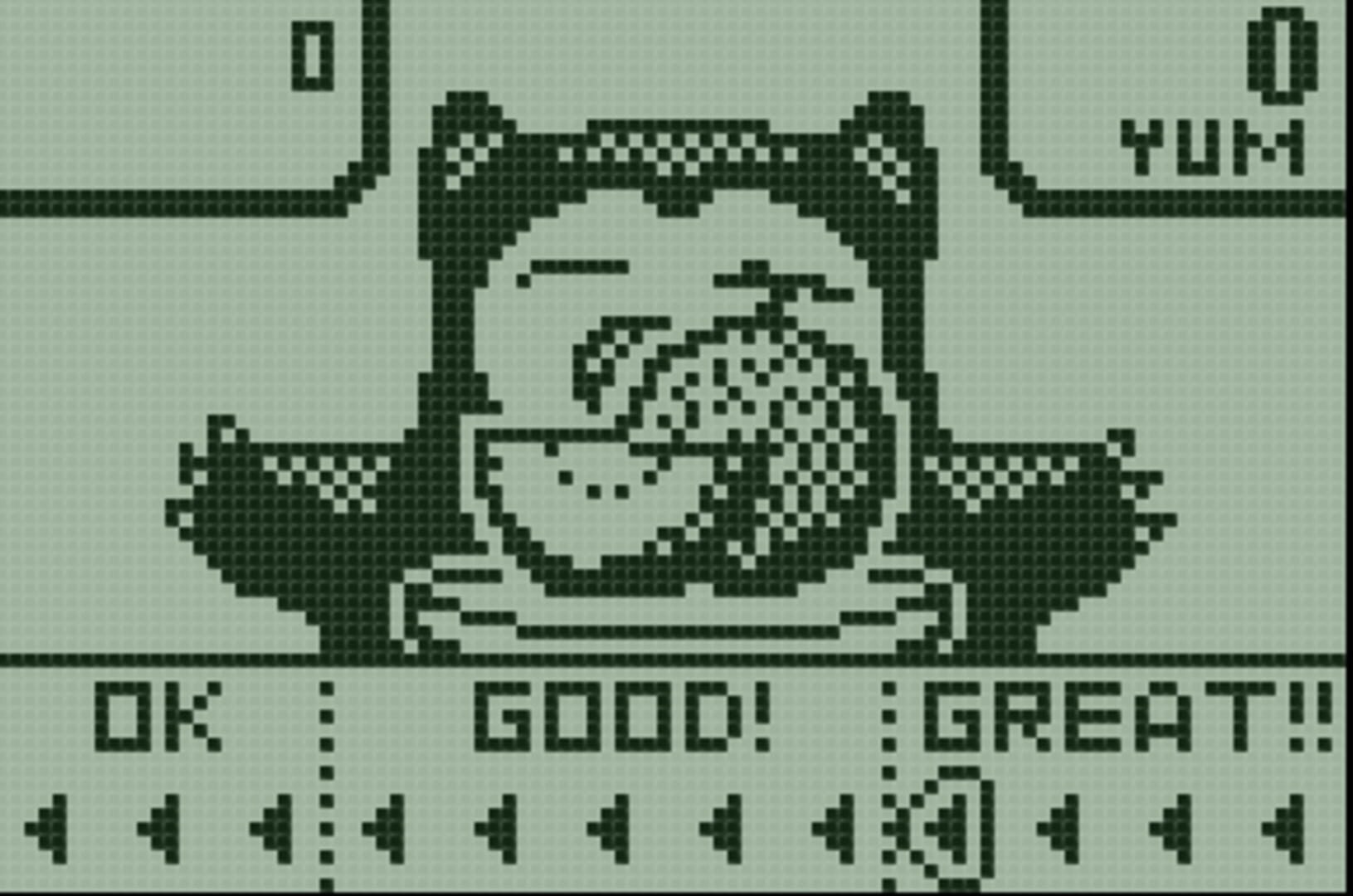 Screenshot for Pokémon Mini: Snorlax's Lunch Time