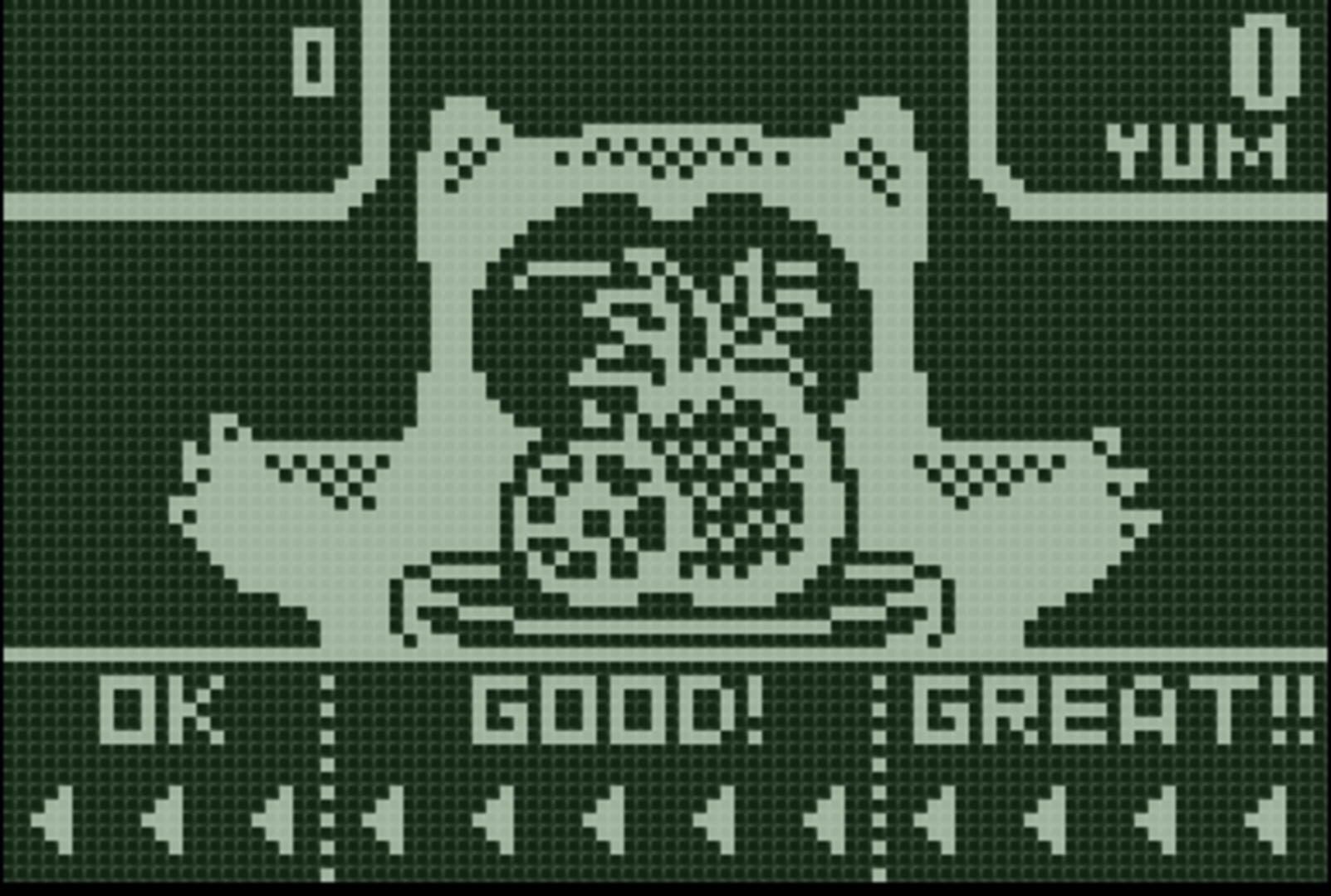 Screenshot for Pokémon Mini: Snorlax's Lunch Time