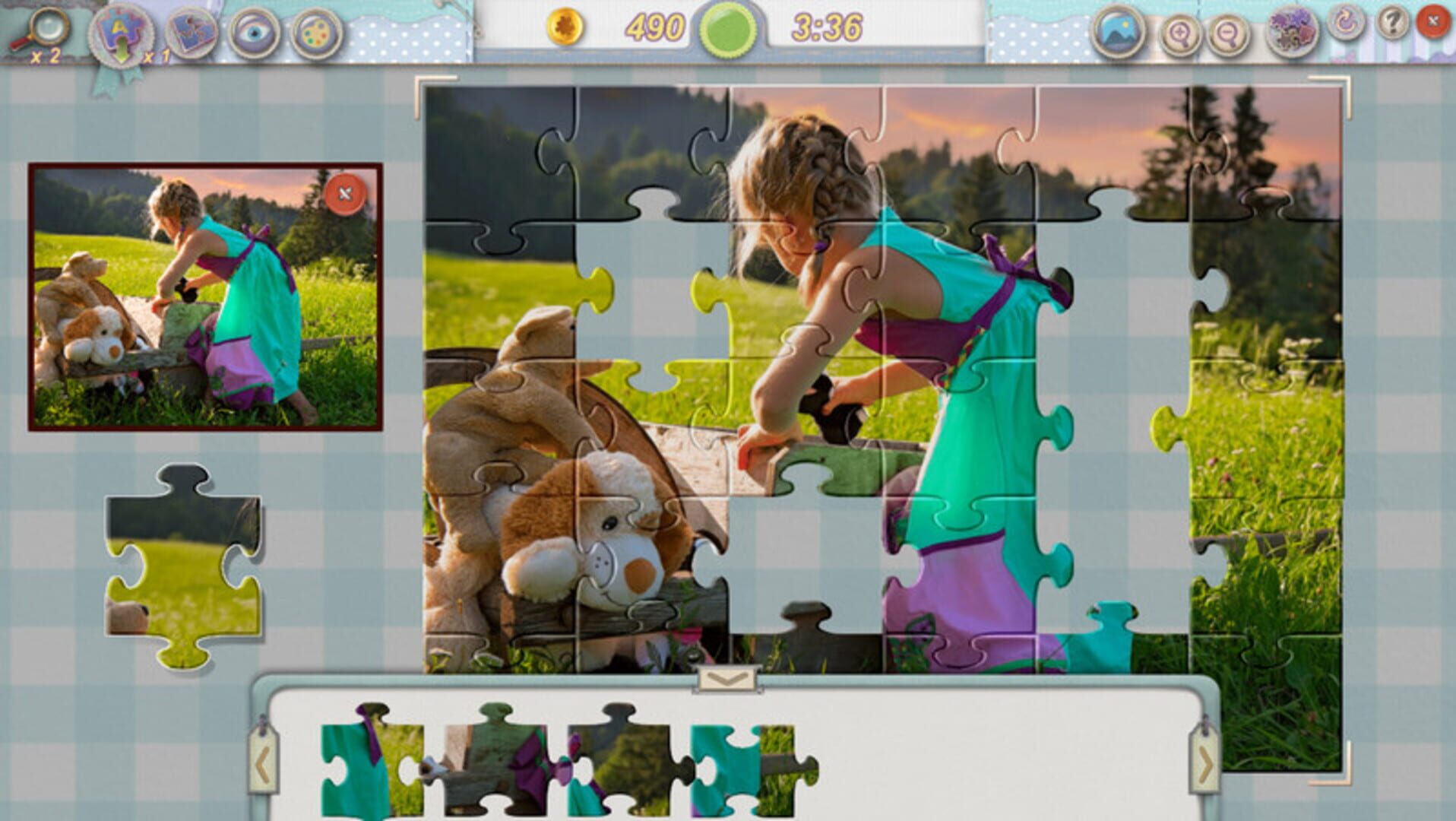 Screenshot for Jigsaw Pieces: Sweet Times
