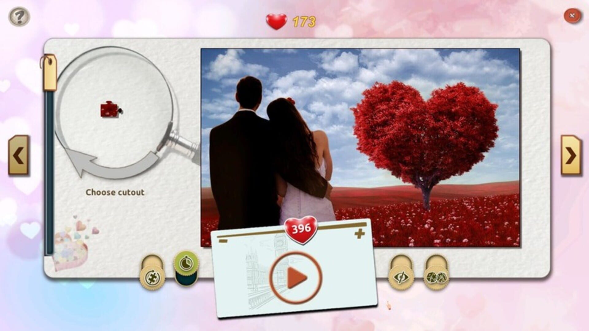 Screenshot for Jigsaw Pieces: Valentine's Day