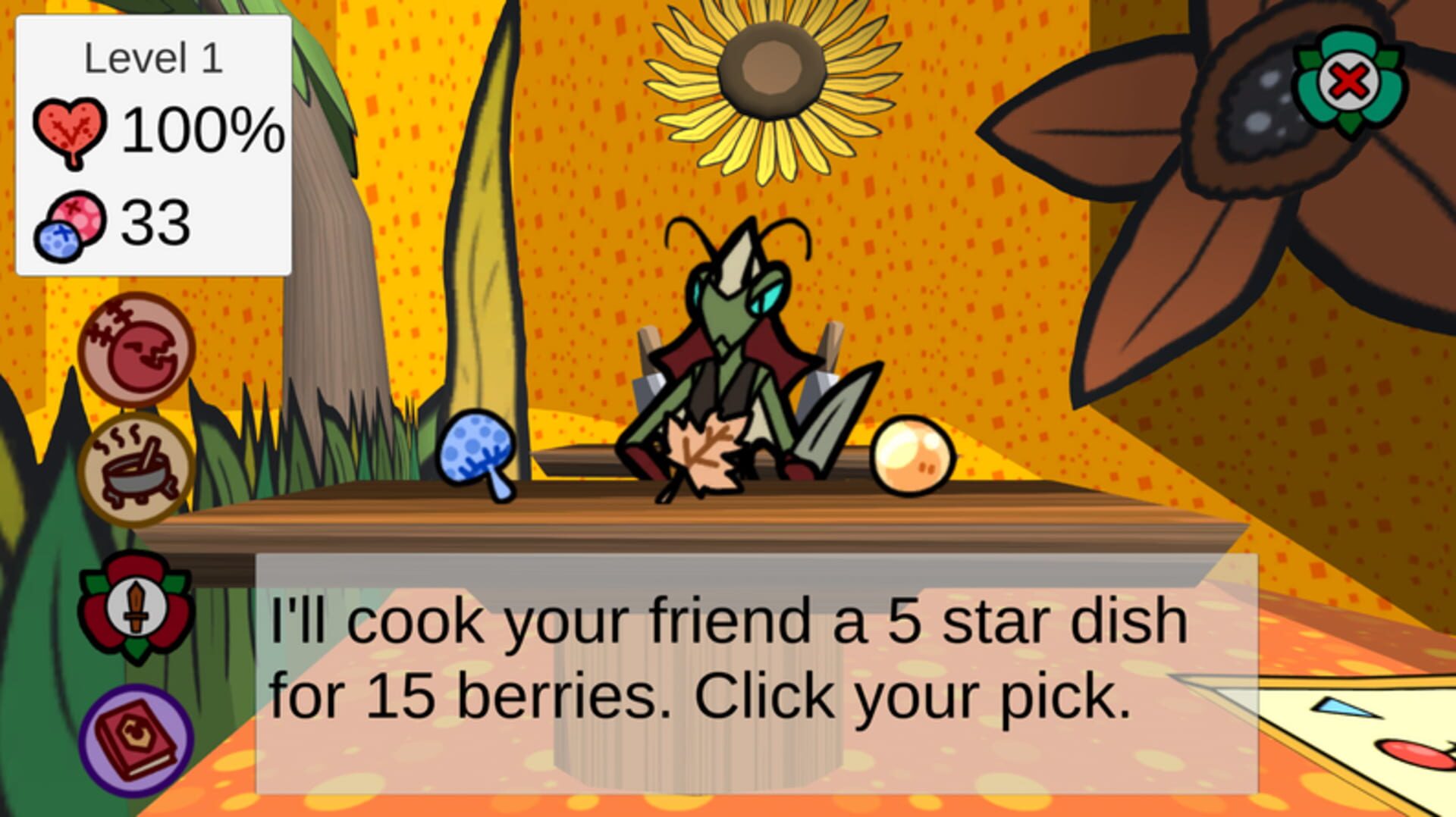 Screenshot for Bug Fables: Aphid Festival