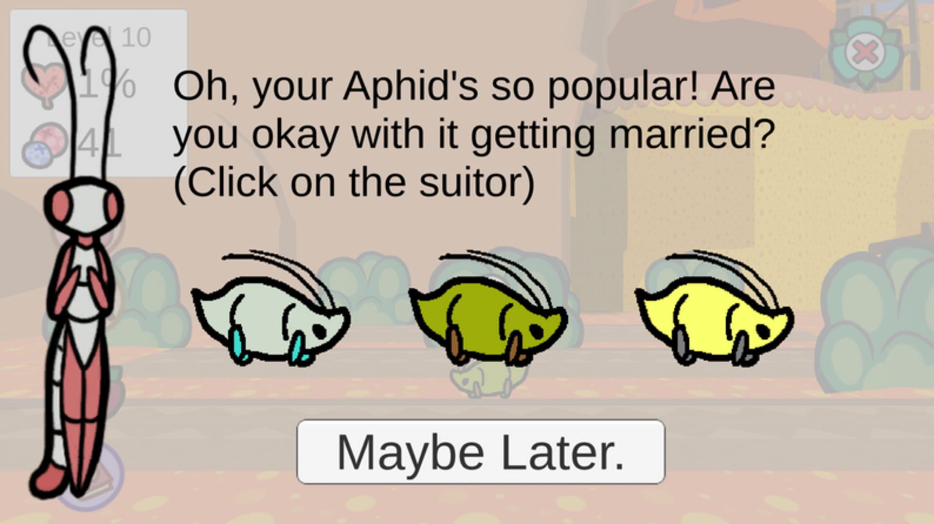 Screenshot for Bug Fables: Aphid Festival
