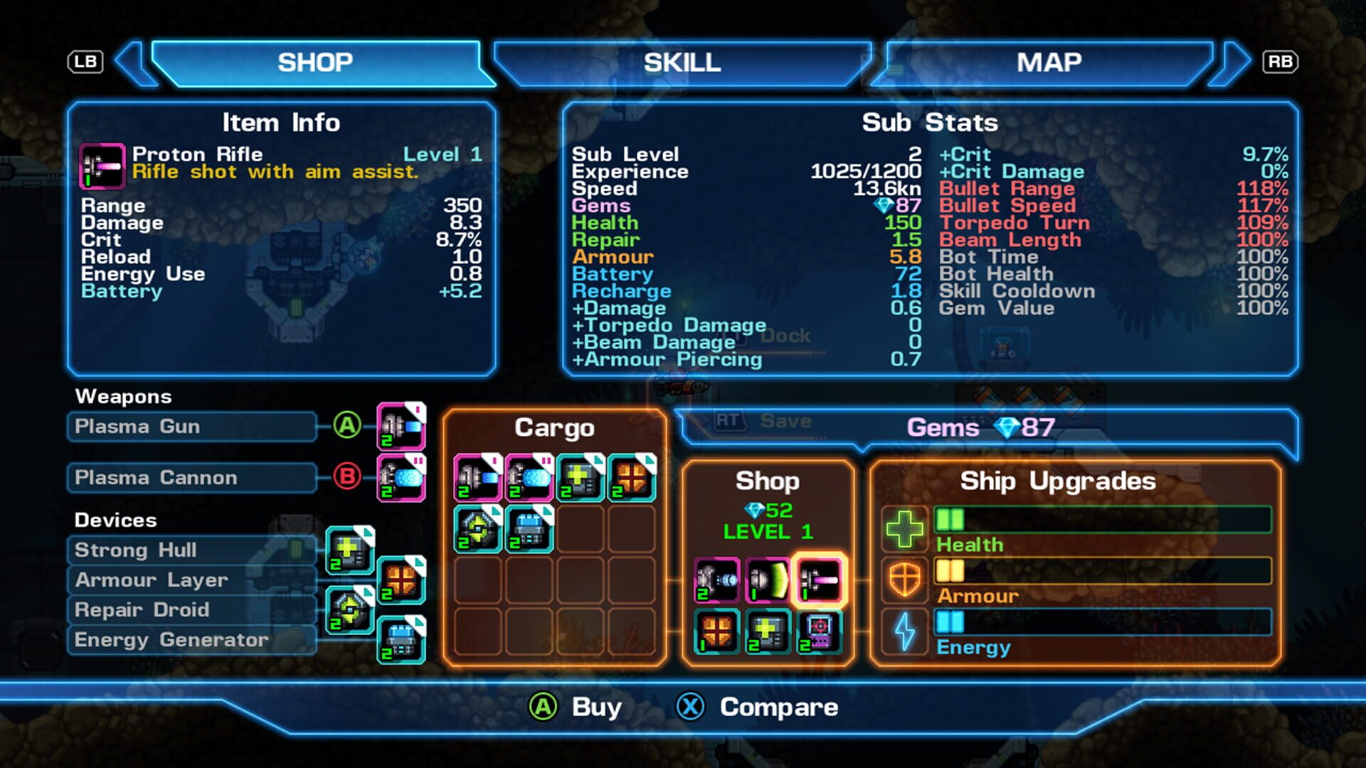 Screenshot for Astro Aqua Kitty