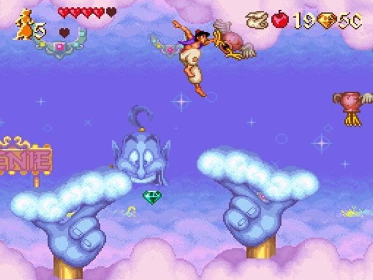 Screenshot for Disney's Aladdin