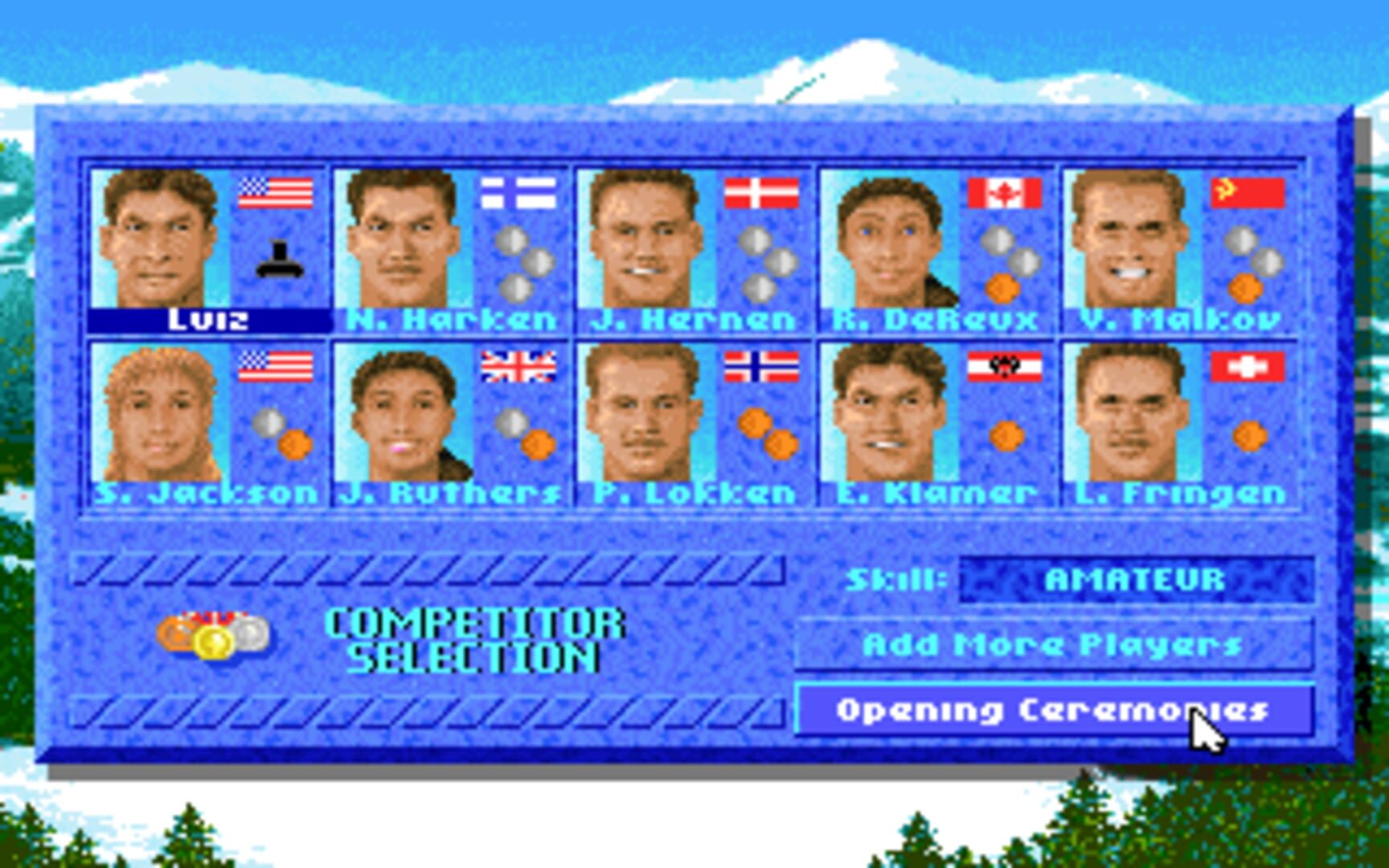 Screenshot for The Games: Winter Challenge