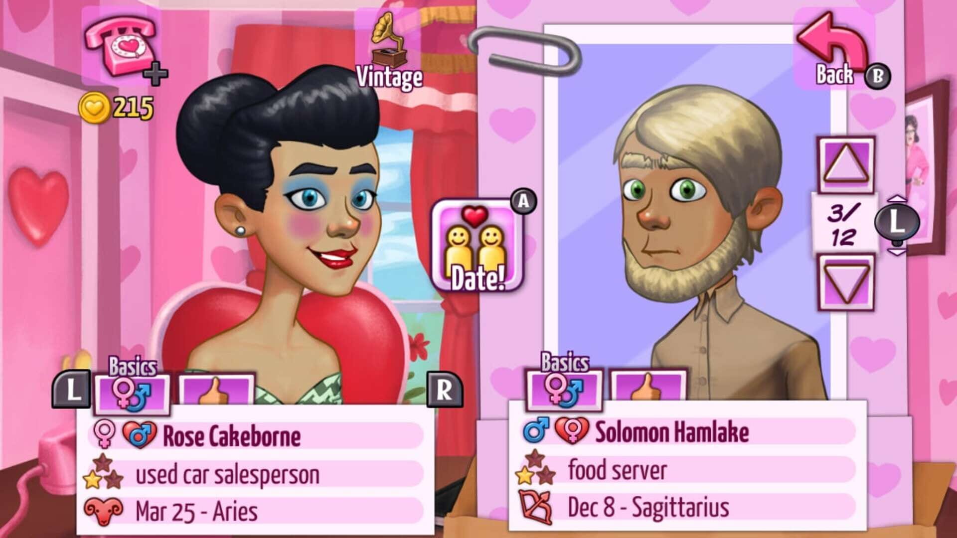 Screenshot for Kitty Powers' Matchmaker: Deluxe Edition