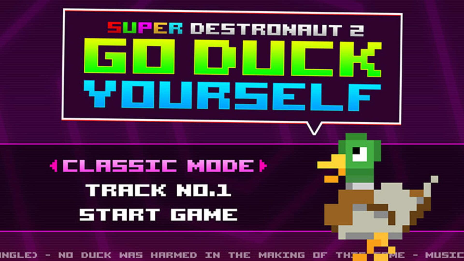 Screenshot for Super Destronaut 2: Go Duck Yourself
