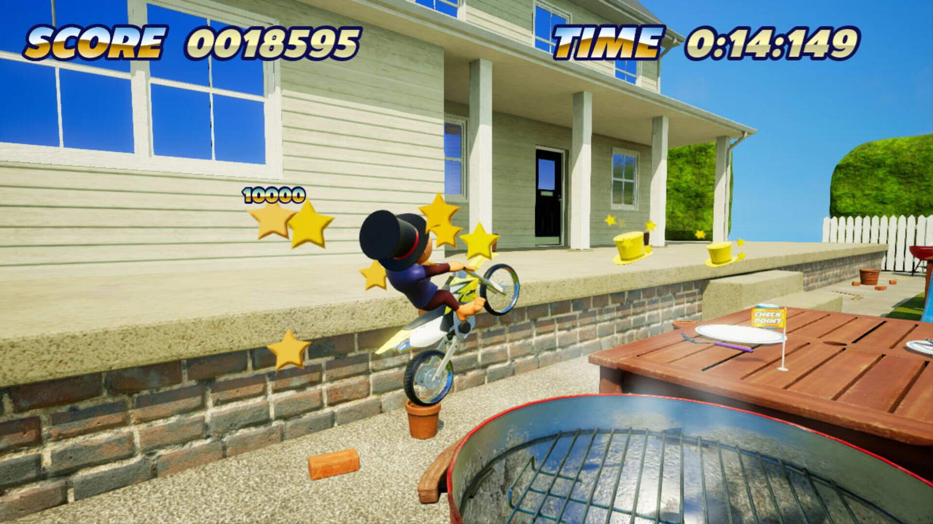 Screenshot for Toy Stunt Bike: Tiptop's Trials
