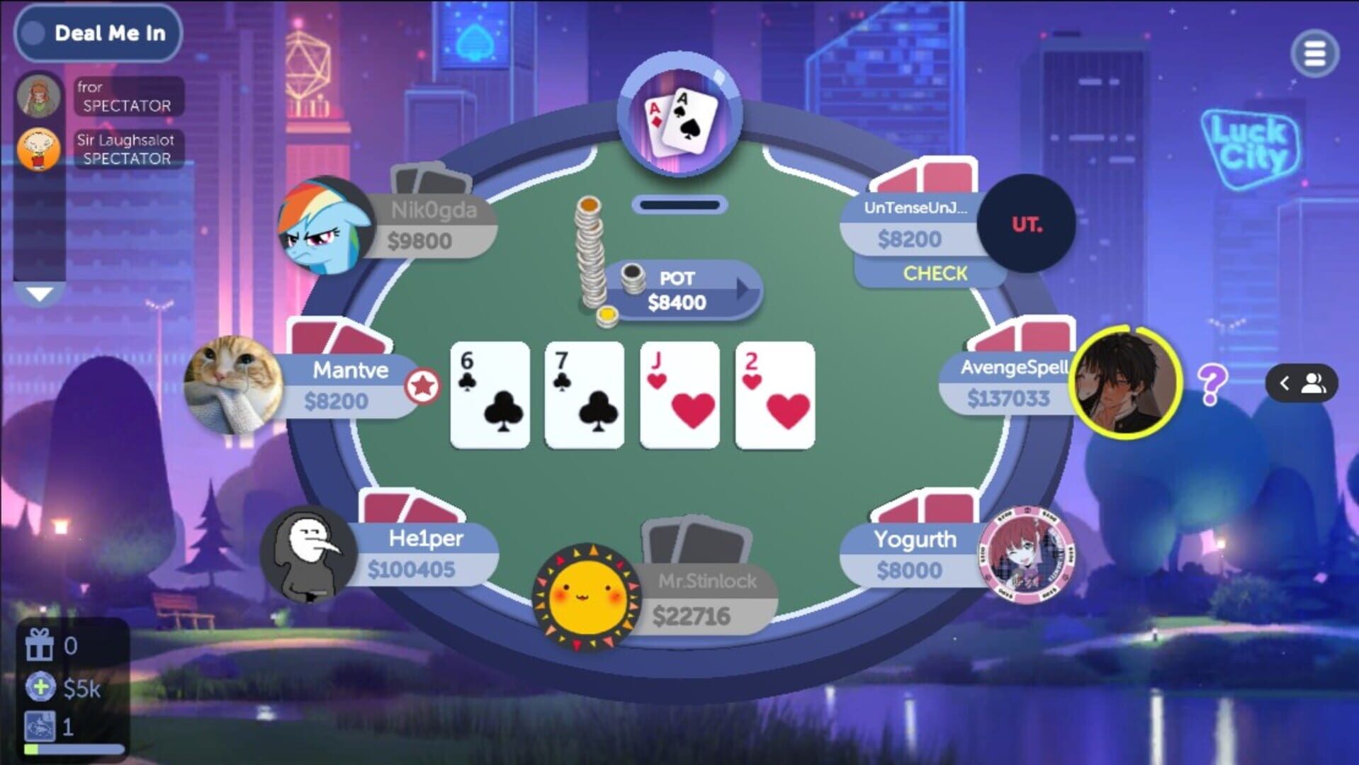 Screenshot for Poker Night