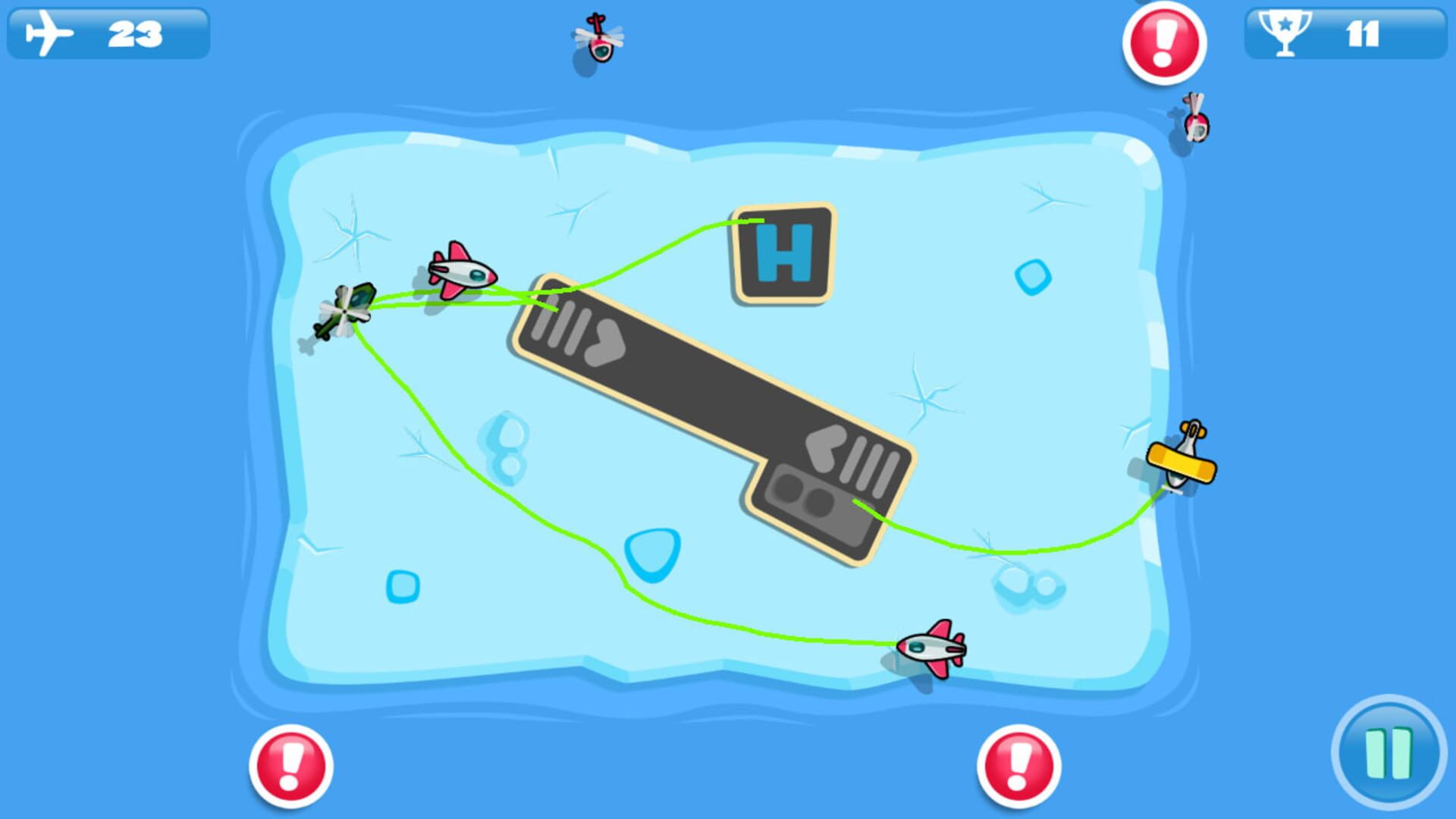 Screenshot for Airfield Mania