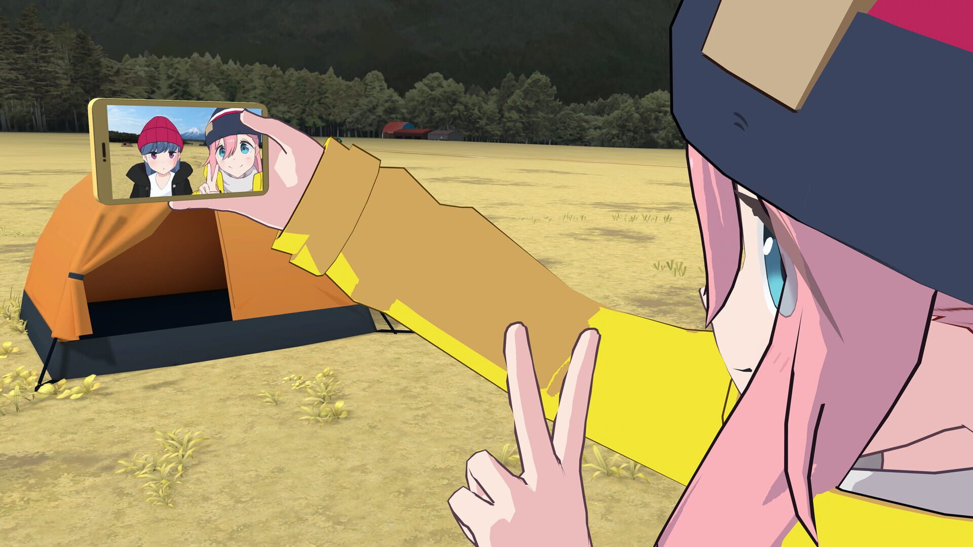 Screenshot for Laid-Back Camp: Virtual - Fumoto Campsite