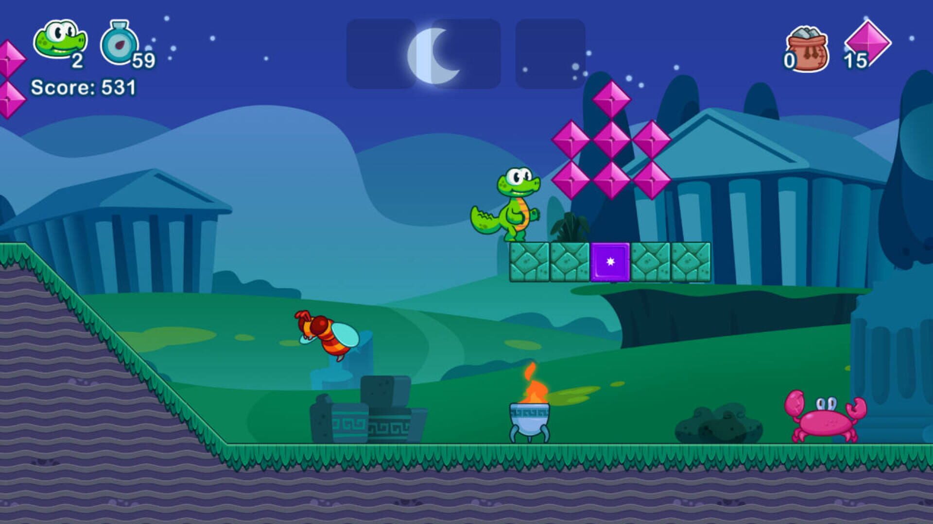 Screenshot for Croc's World 2