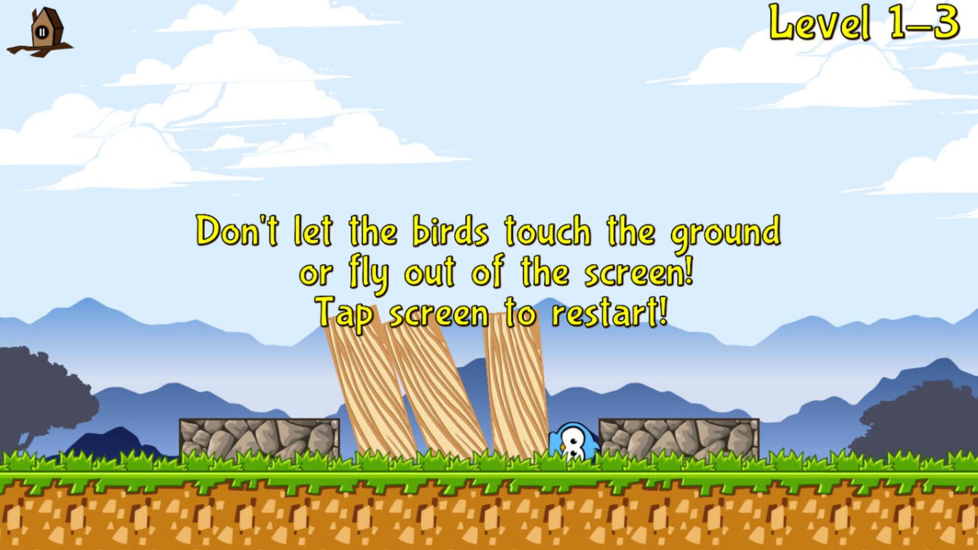 Screenshot for Birds and Blocks