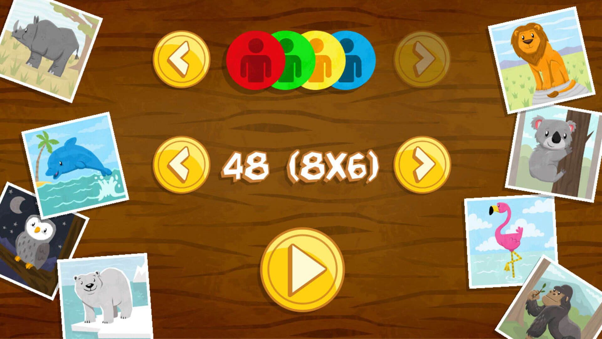 Screenshot for Animal Pairs: Matching & Concentration Game for Toddlers & Kids