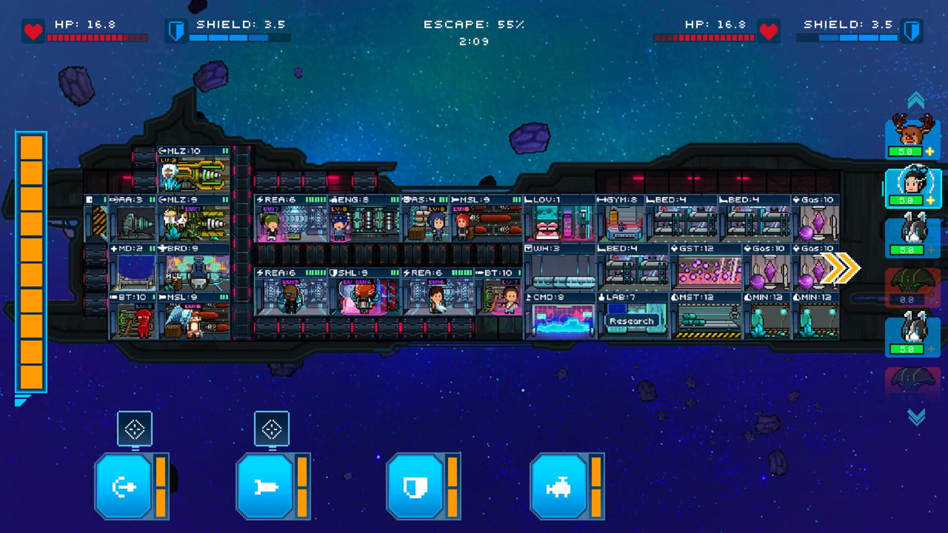 Screenshot for Pixel Starships