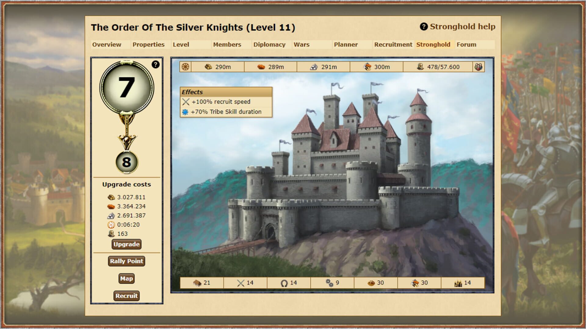 Screenshot for Tribal Wars