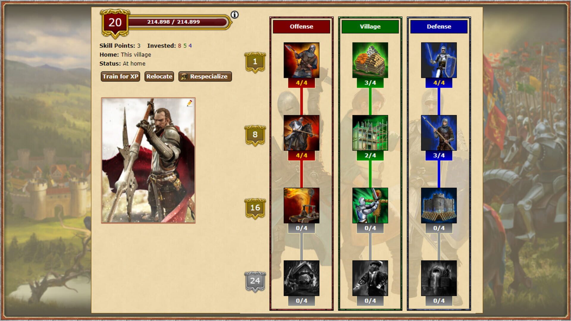 Screenshot for Tribal Wars