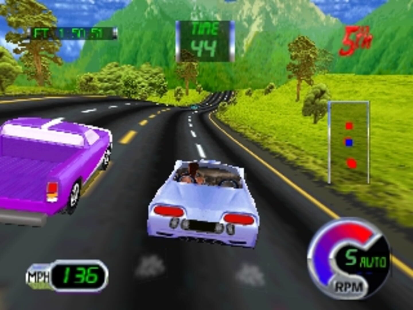 Screenshot for Cruis'n Exotica
