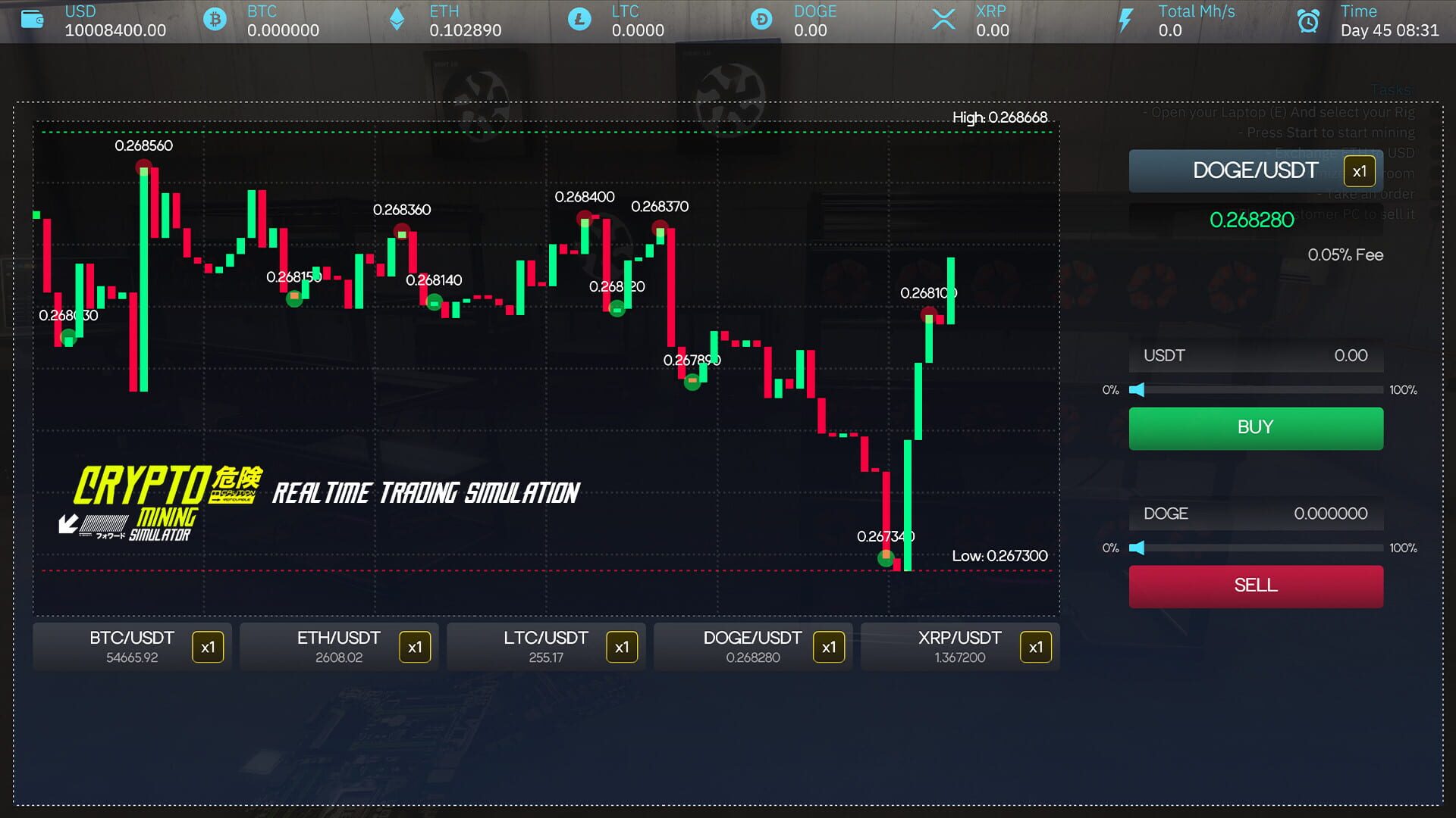 Screenshot for Crypto Mining Simulator