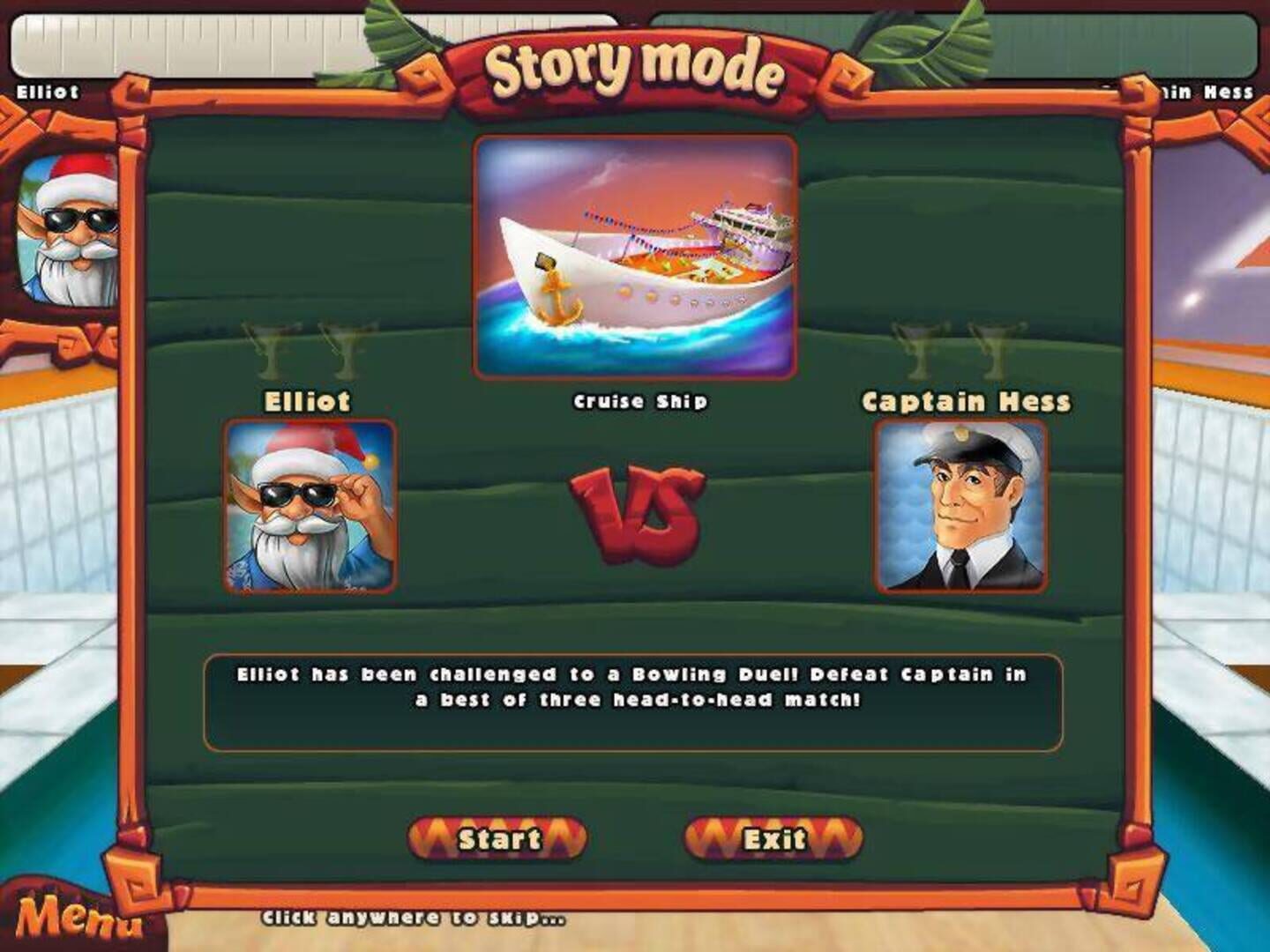 Screenshot for Elf Bowling: Hawaiian Vacation
