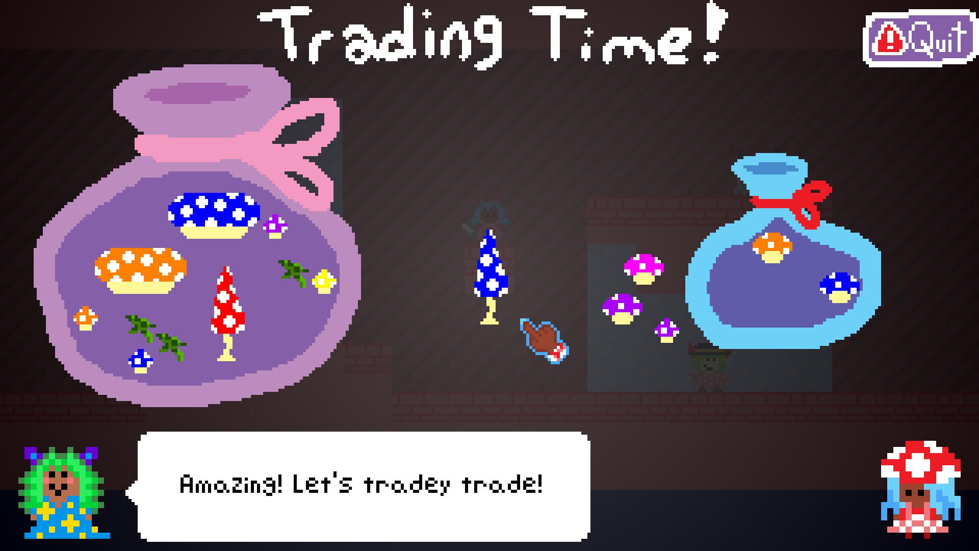 Screenshot for Clockwork Calamity in Mushroom World: What would you do if the time stopped ticking?