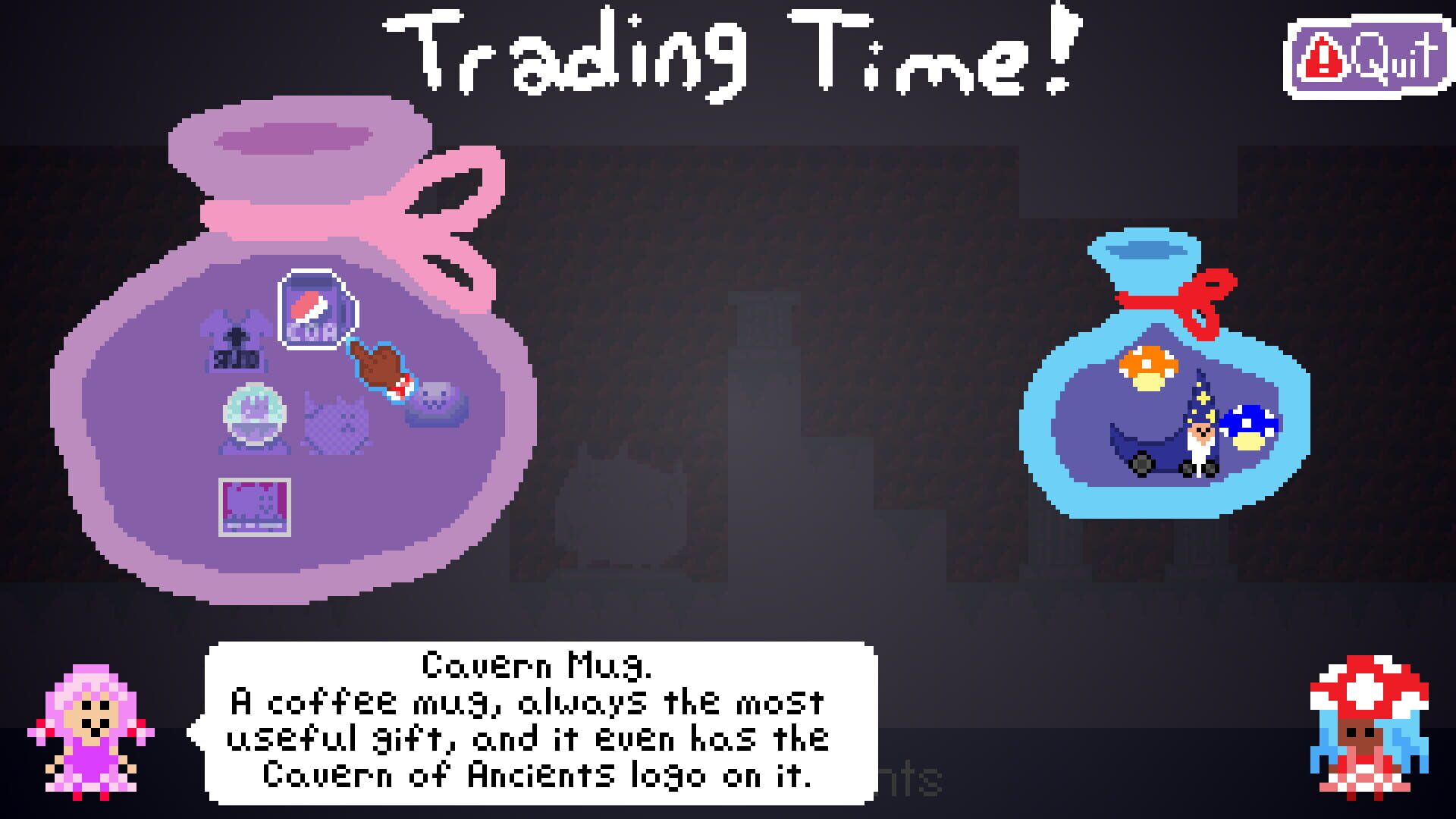 Screenshot for Clockwork Calamity in Mushroom World: What would you do if the time stopped ticking?