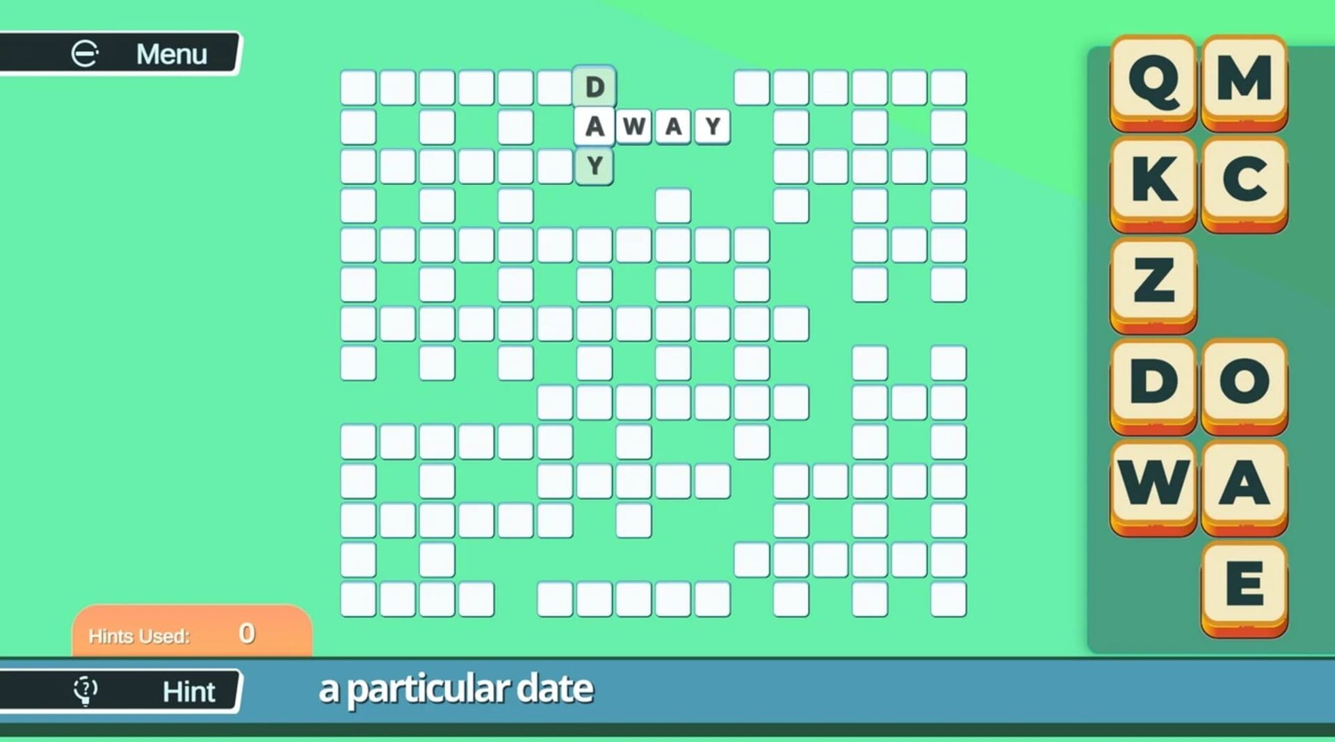 Screenshot for #1 Crosswords