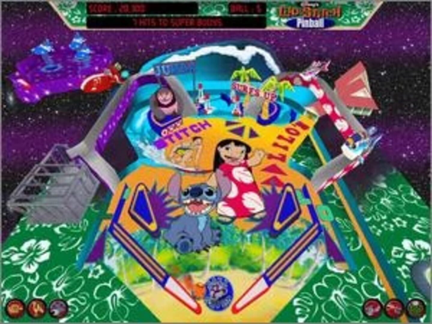 Screenshot for Lilo & Stitch Pinball