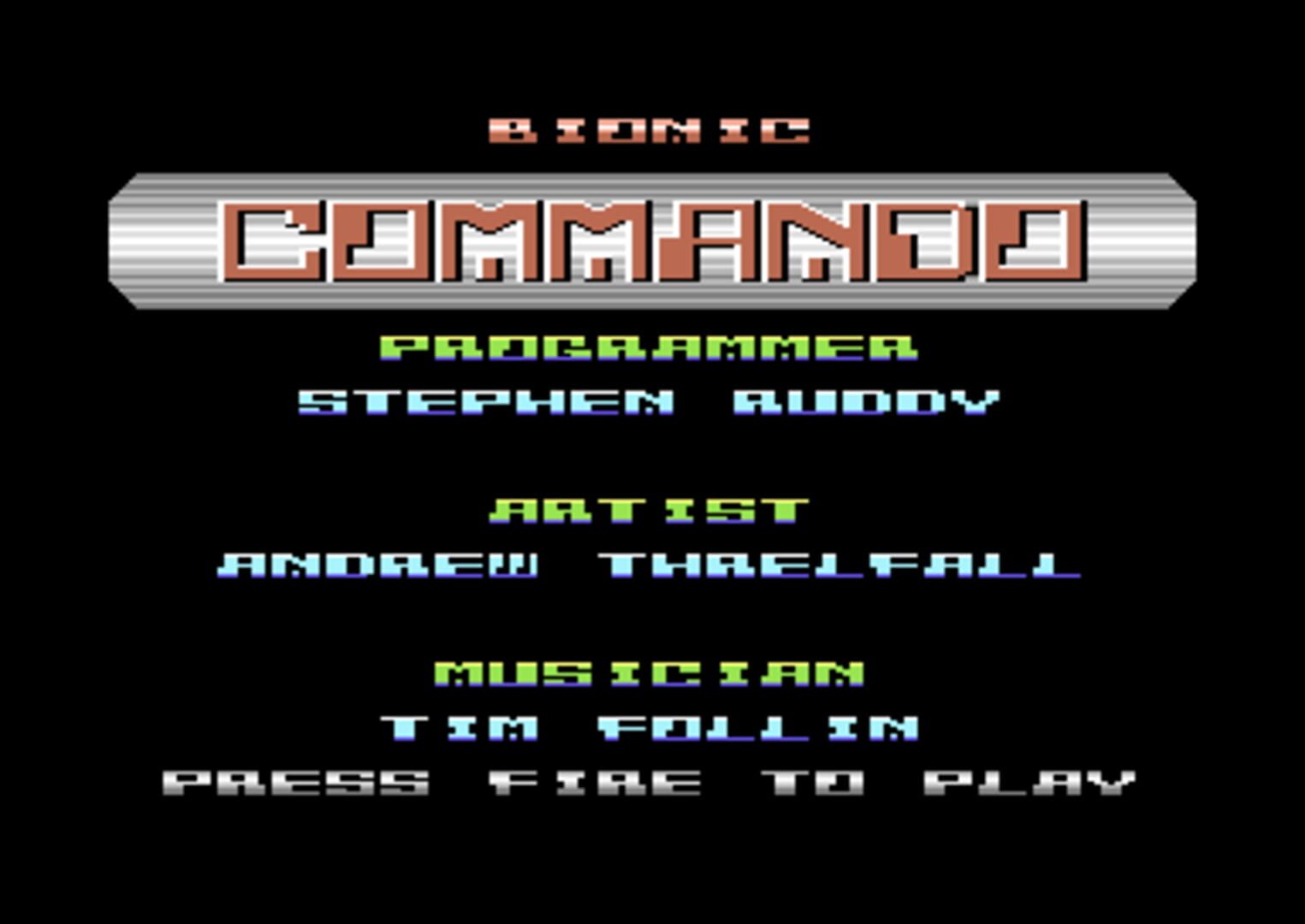 Screenshot for Bionic Commando