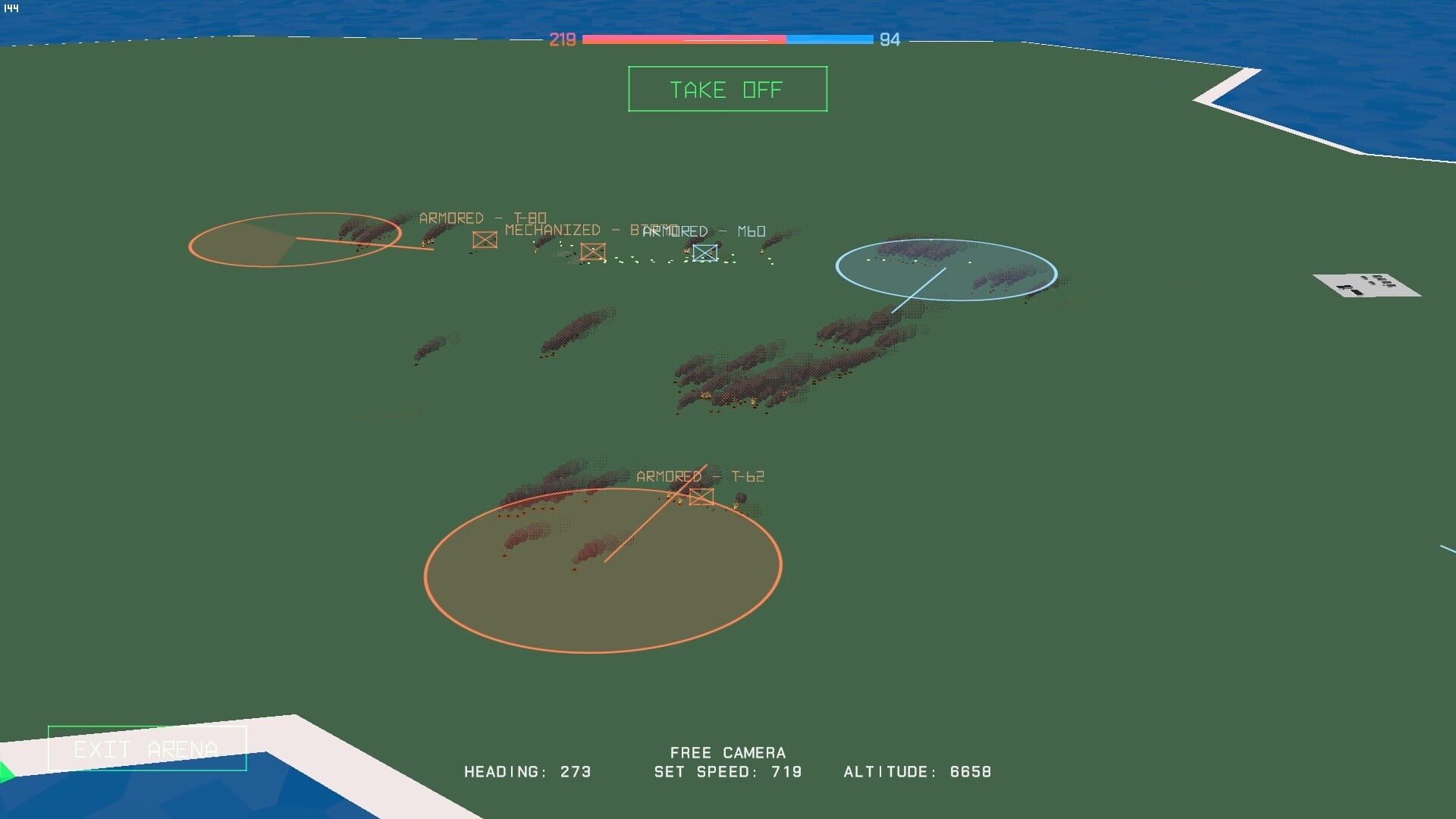 Screenshot for Tiny Combat Arena