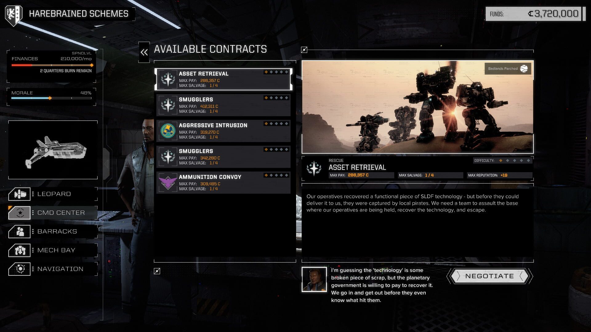 Screenshot for BattleTech