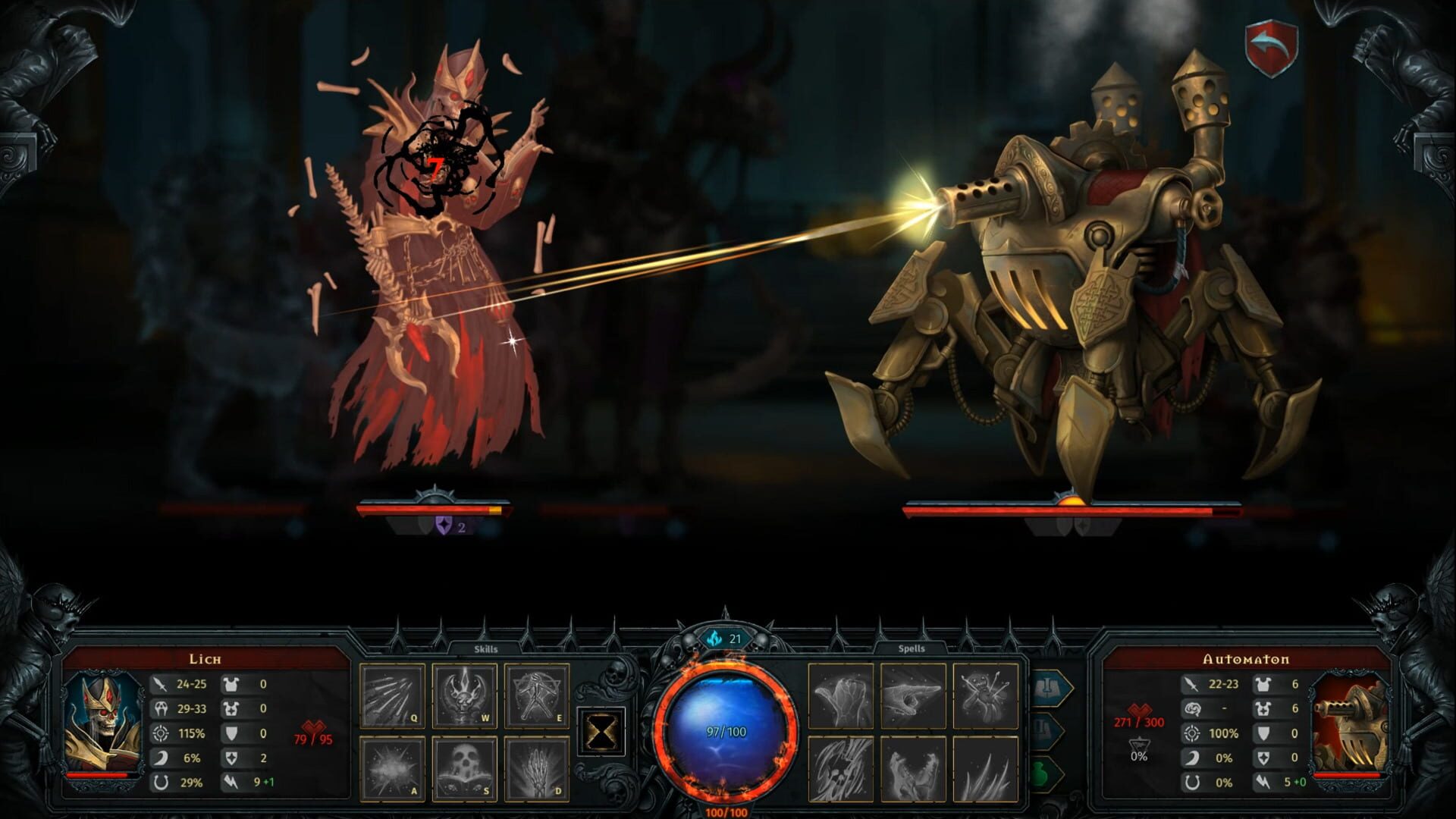 Screenshot for Iratus: Lord of the Dead