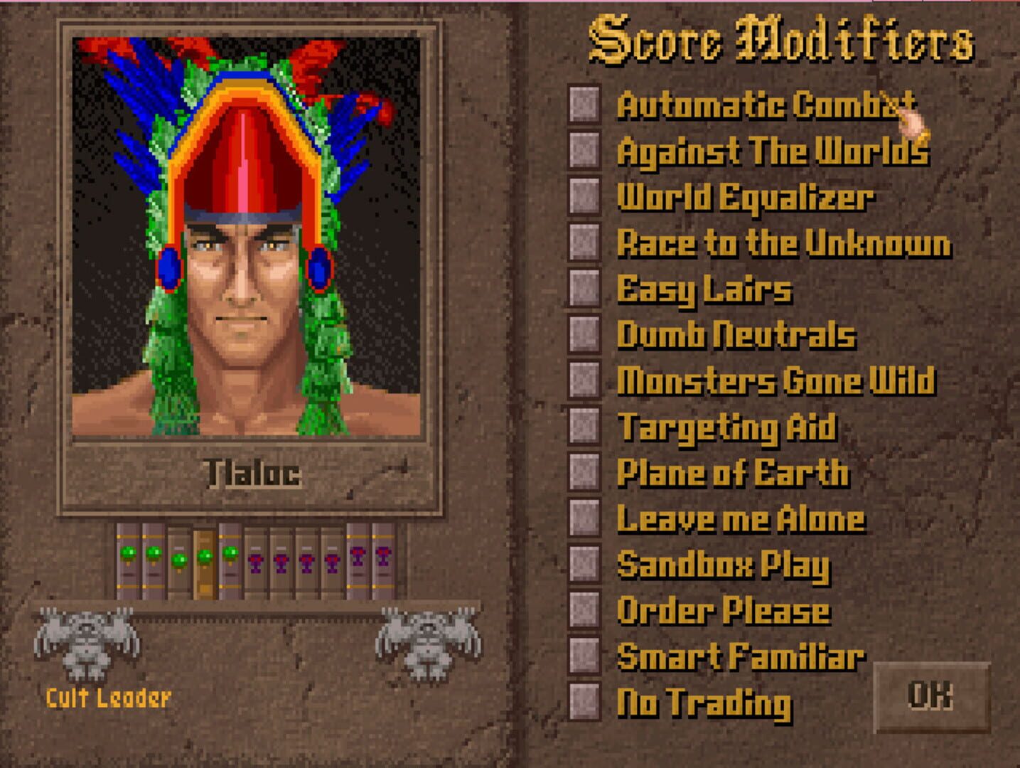 Screenshot for Master of Magic