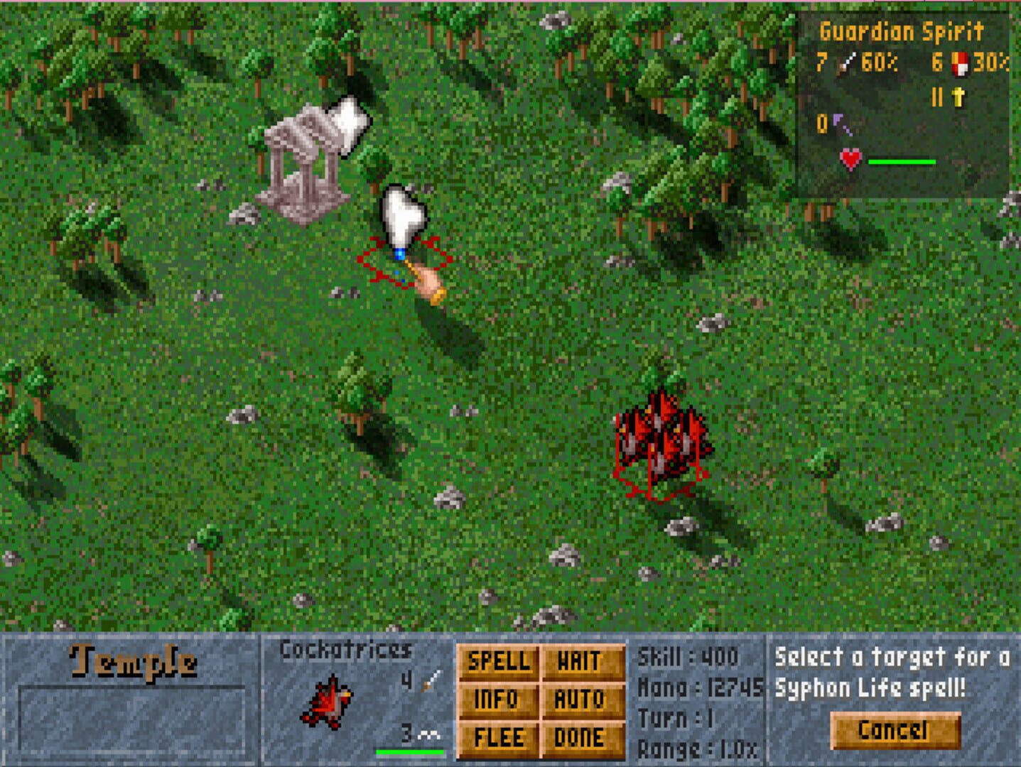 Screenshot for Master of Magic