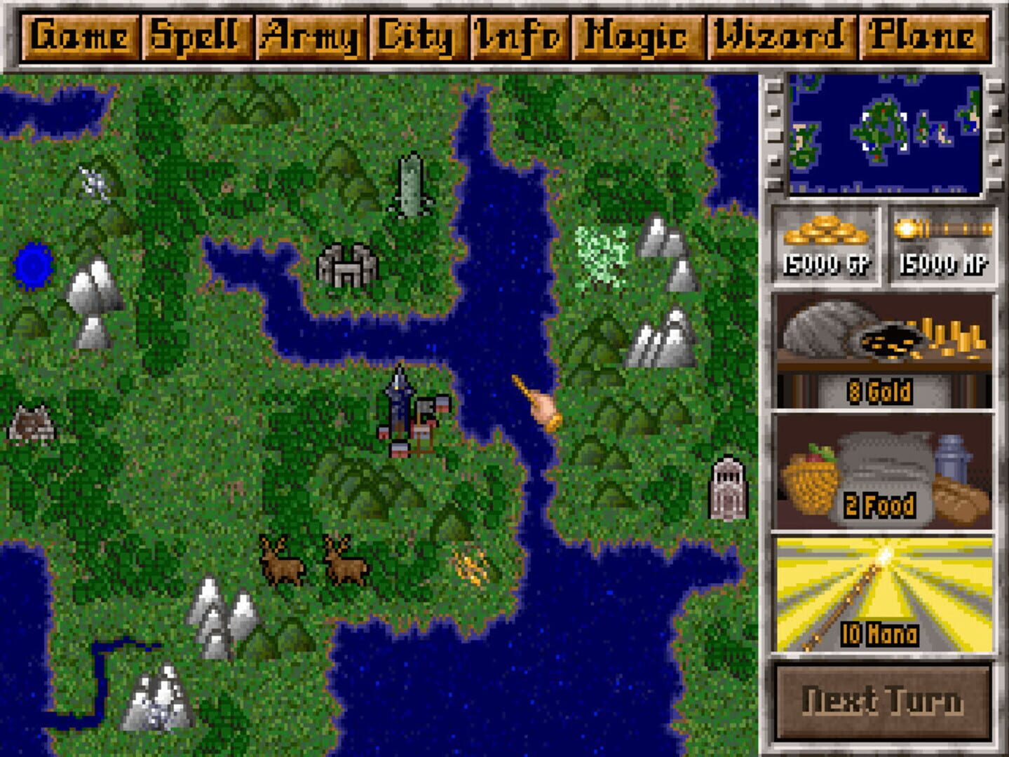 Screenshot for Master of Magic