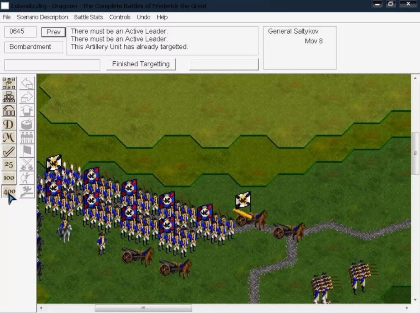 Screenshot for Dragoon: The Battles of Frederick the Great