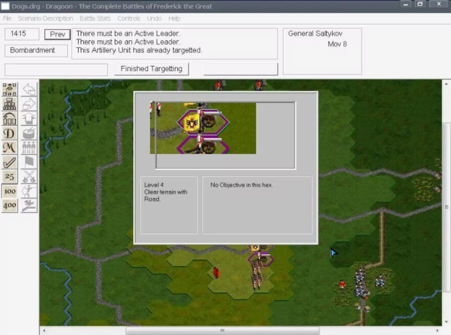 Screenshot for Dragoon: The Battles of Frederick the Great
