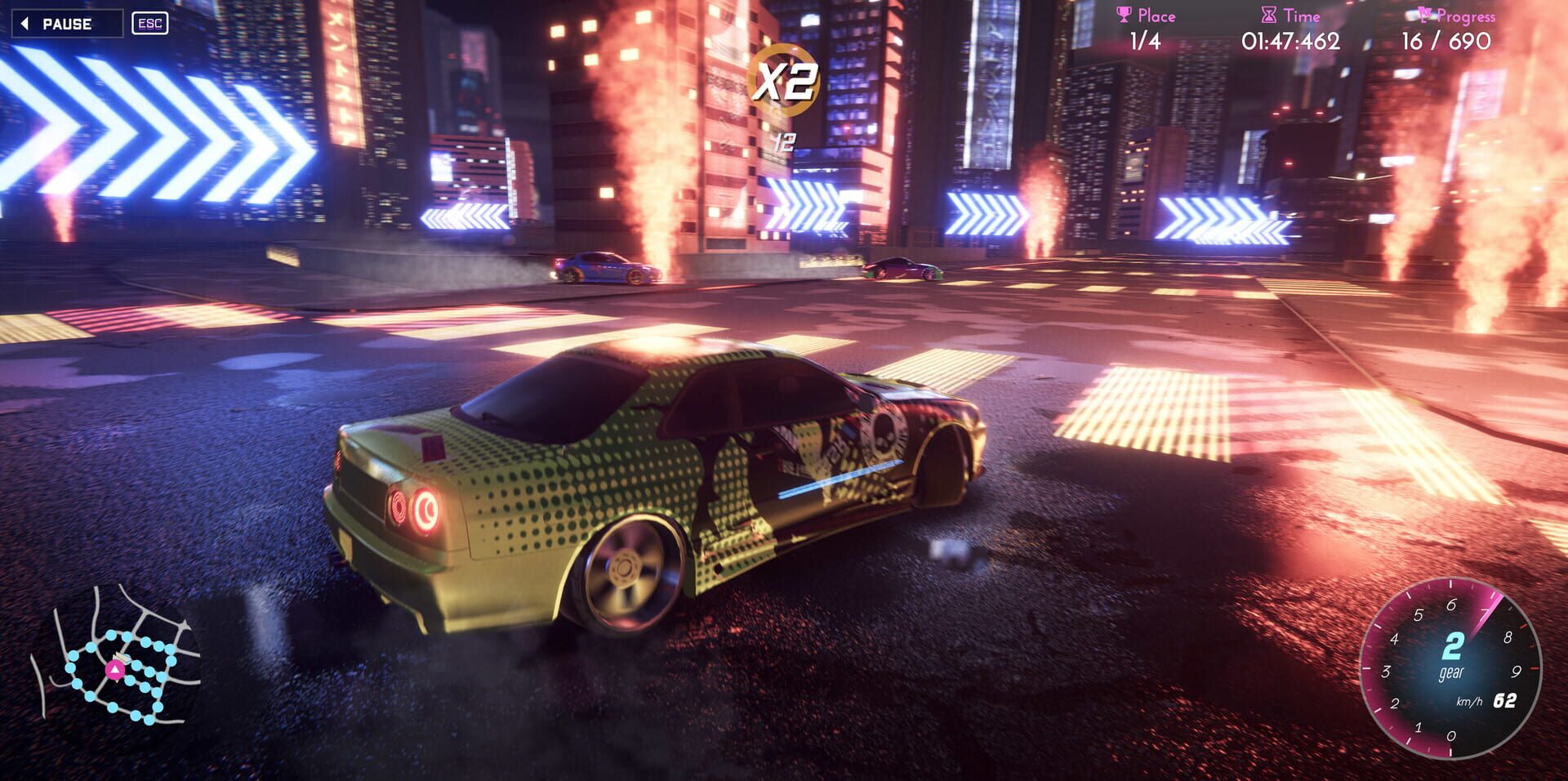 Screenshot for CrashMetal: Cyberpunk