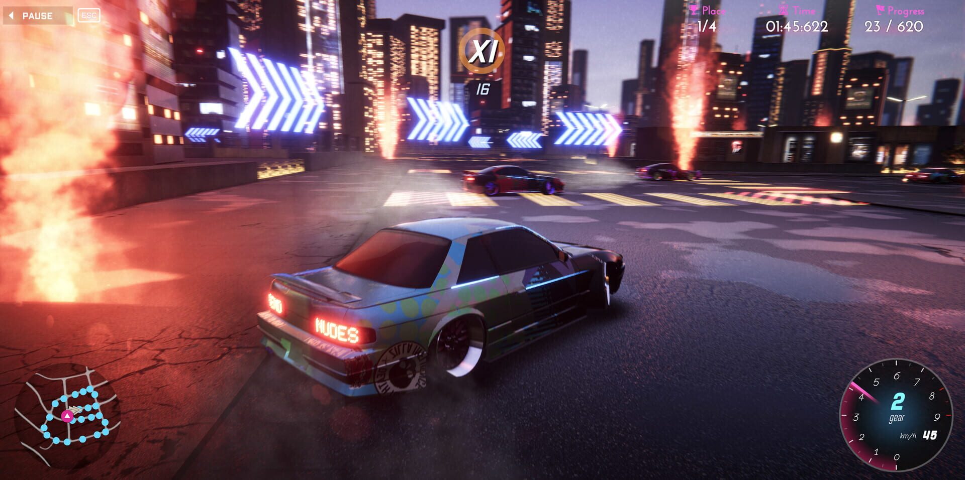 Screenshot for CrashMetal: Cyberpunk