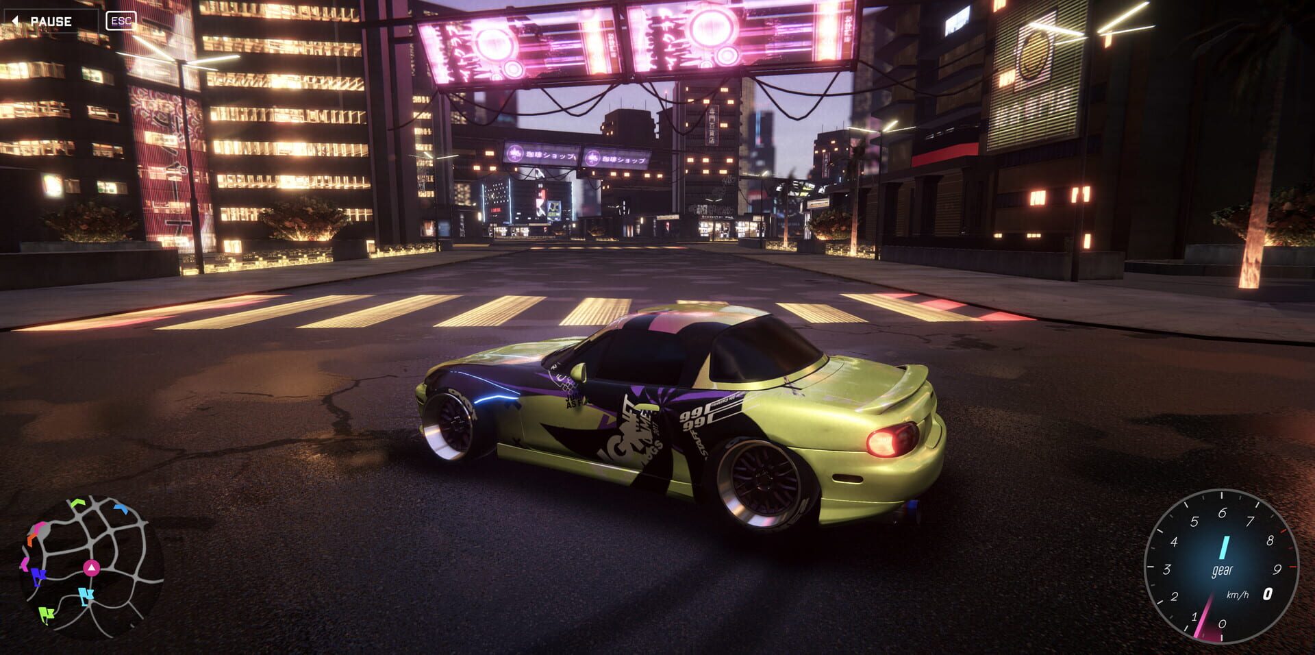 Screenshot for CrashMetal: Cyberpunk